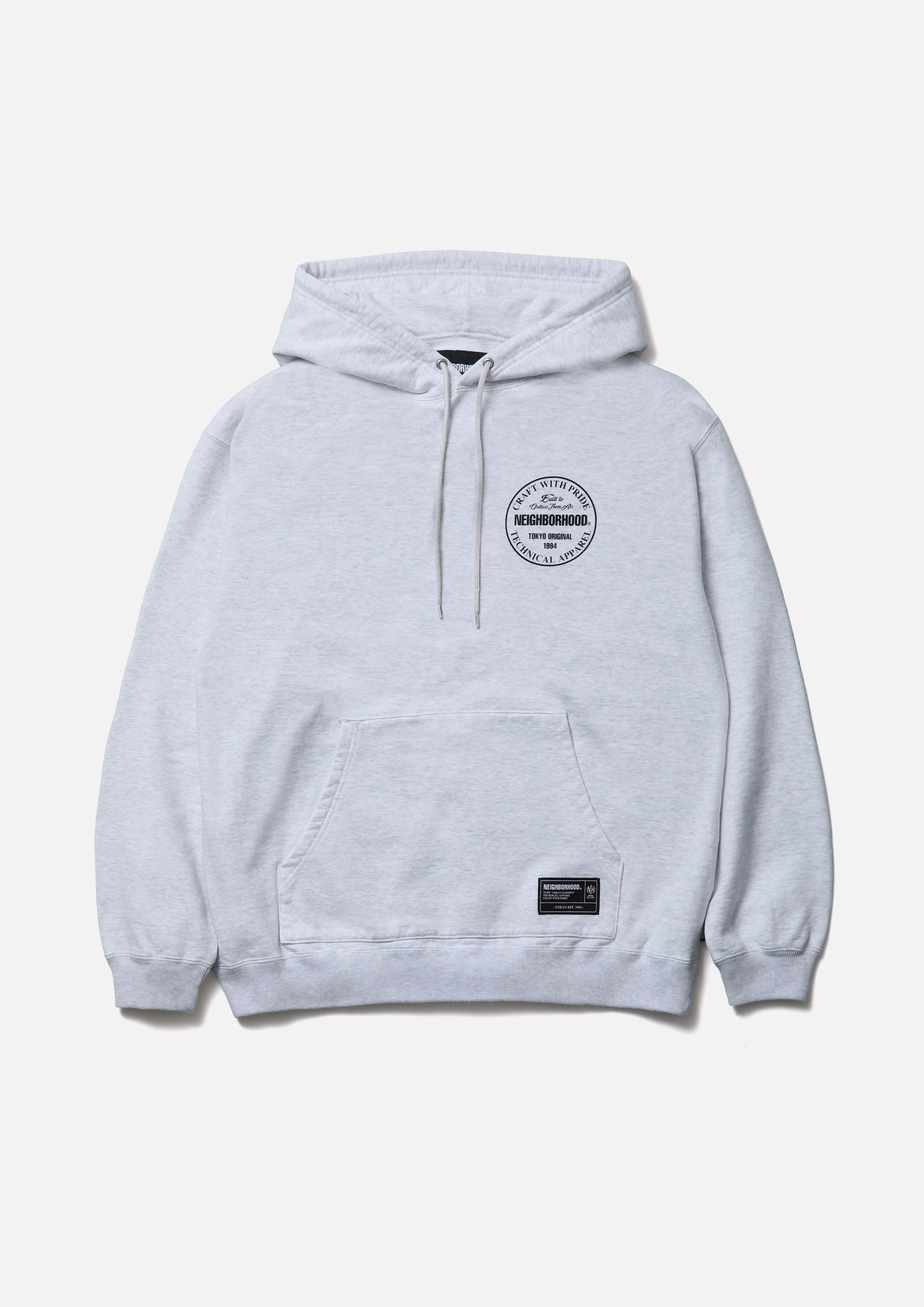 トップス NEIGHBORHOOD STAPLE SWEAT HOODIE LS Neighborhood - Staple Sweat Zip Hoodie LS in Khaki – Stoy