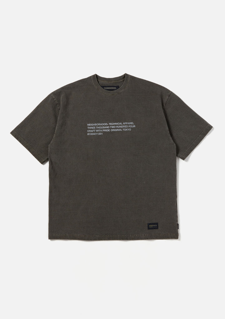 PIGMENT DYED CREWNECK SS