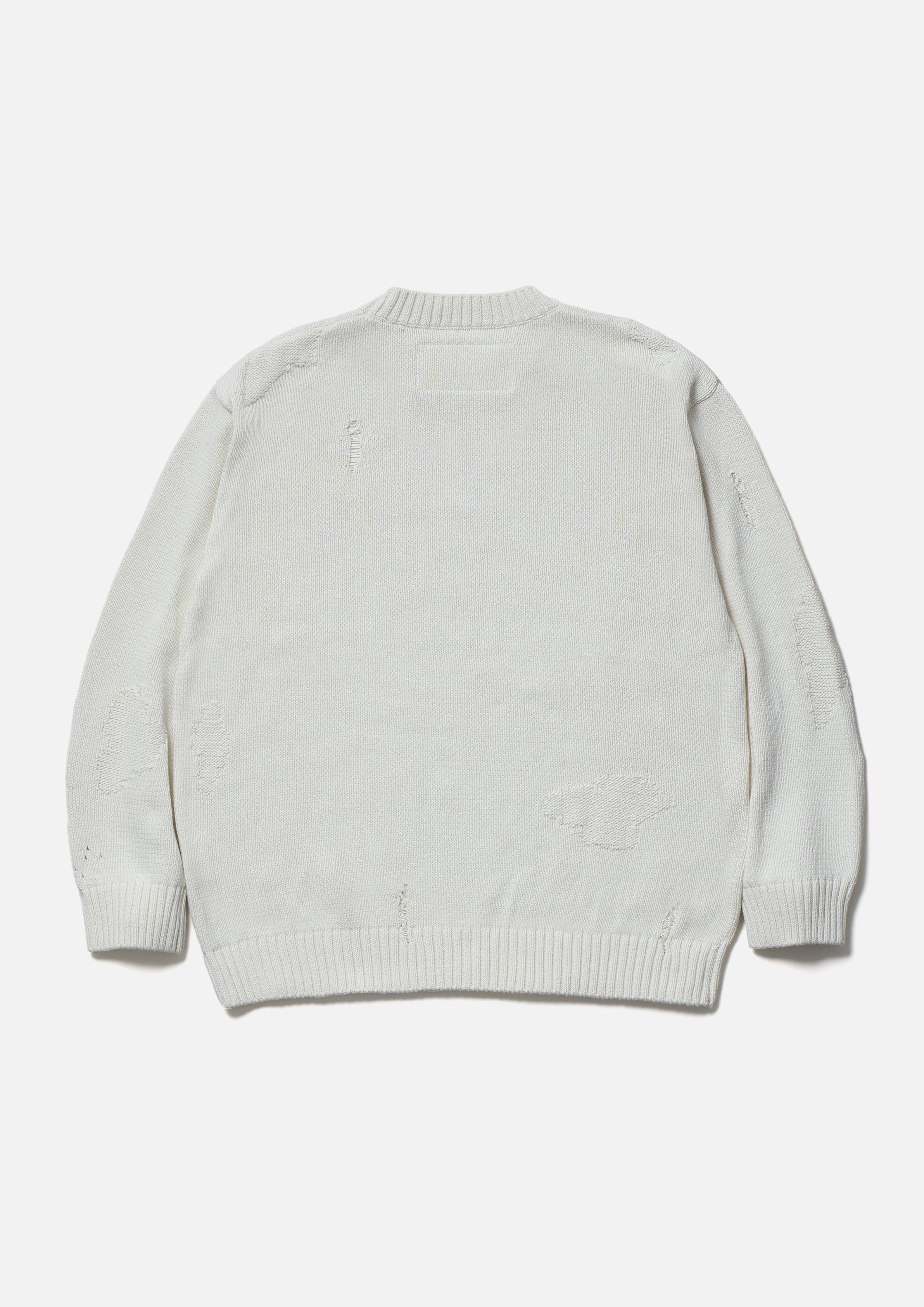 トップス NEIGHBORHOOD SAVAGE CREWNECK SWEATER SAVAGE CREWNECK SWEATER