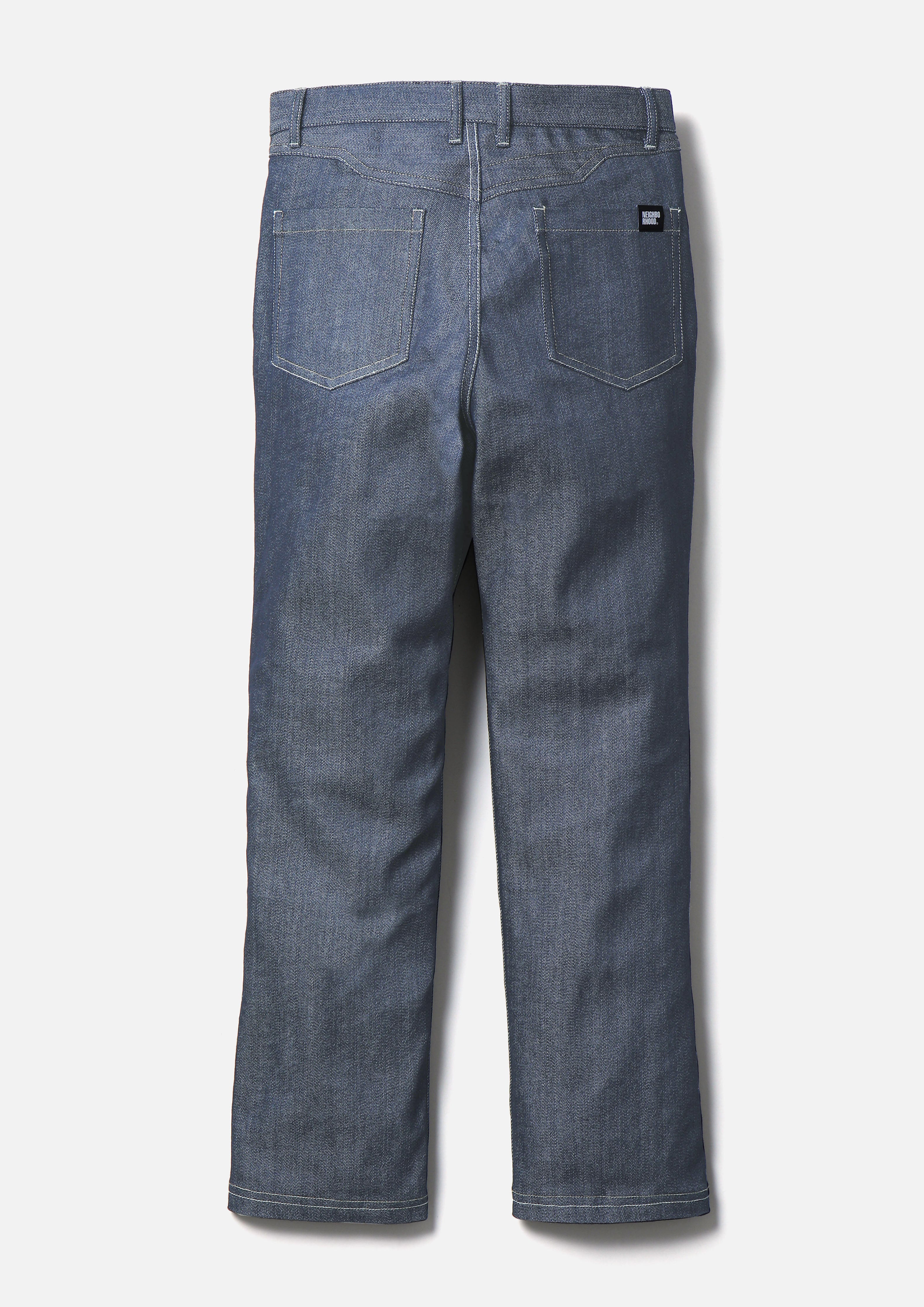 TWO TUCK DENIM PANTS