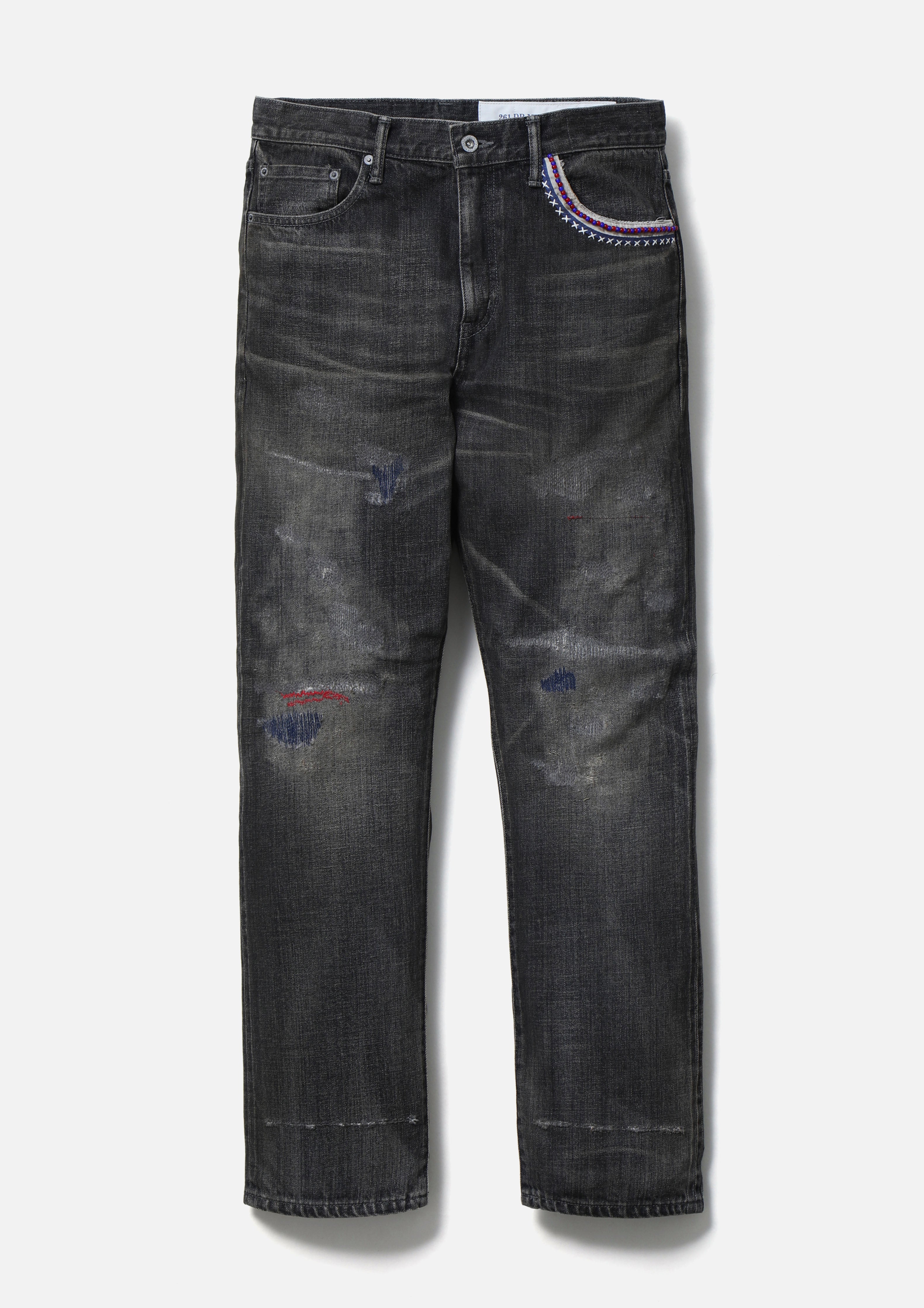 SAVAGE DENIM DP MID PANTS