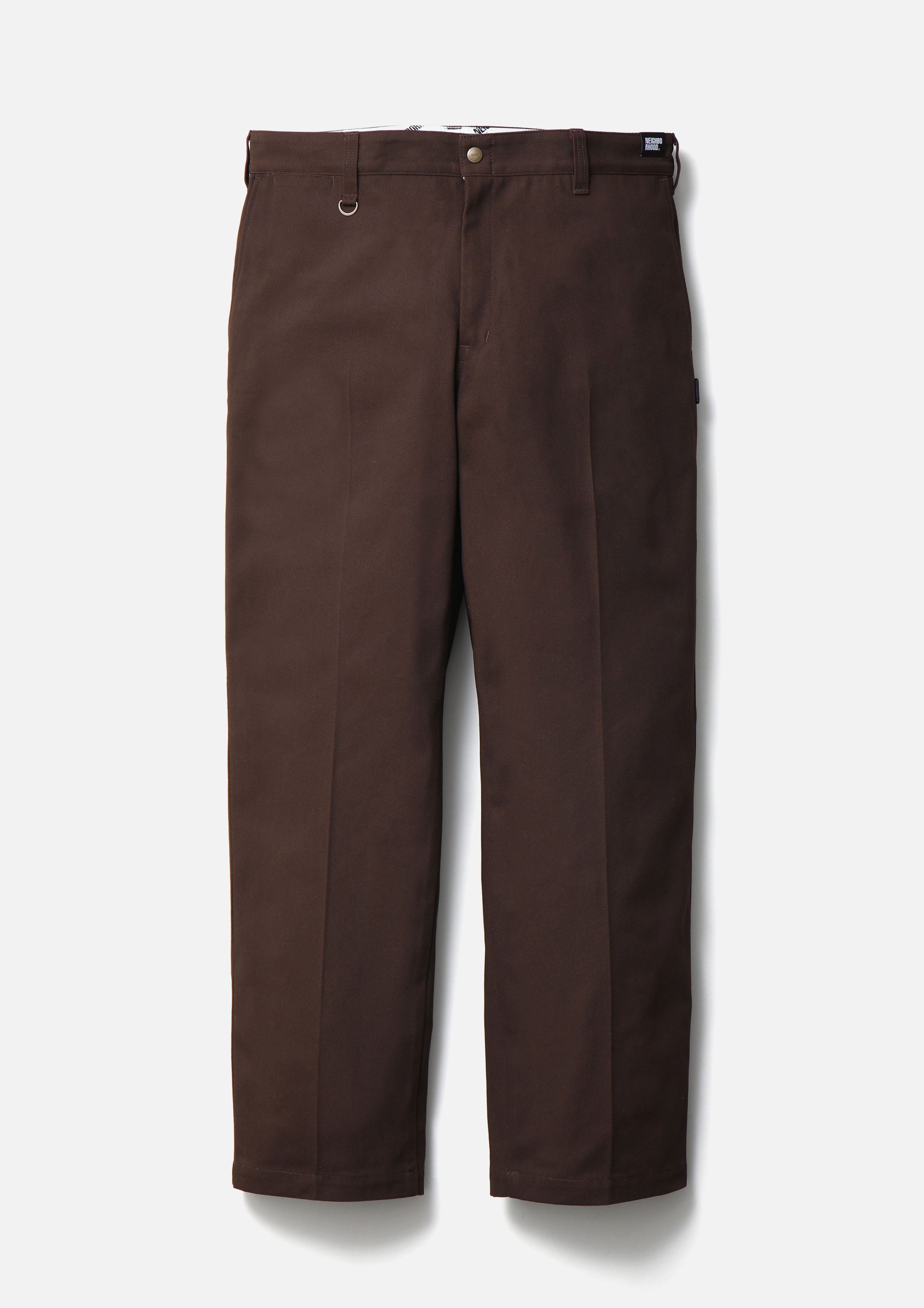 SLIM STRAIGHT WORK PANTS