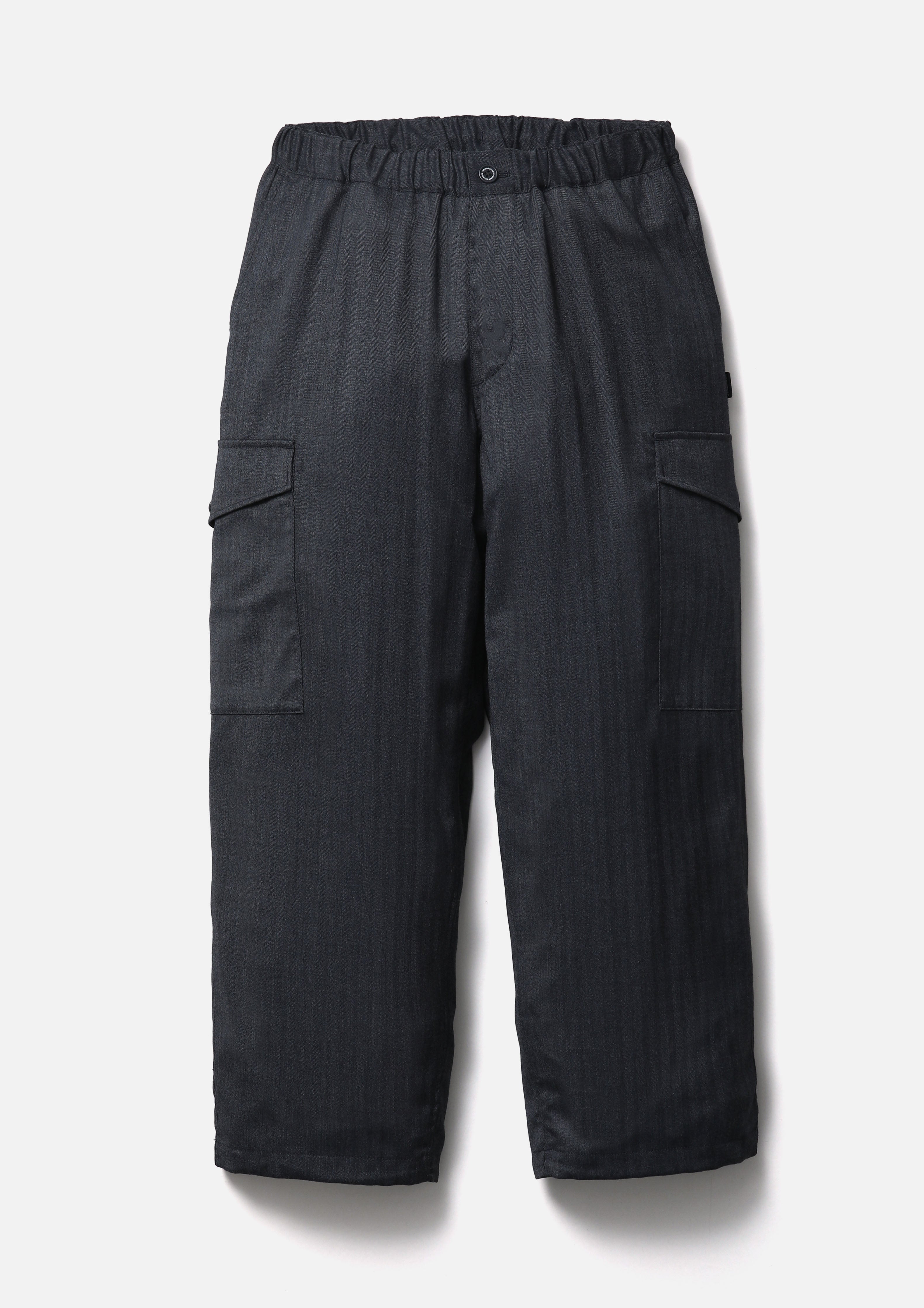 PATTERNED WIDE CARGO PANTS