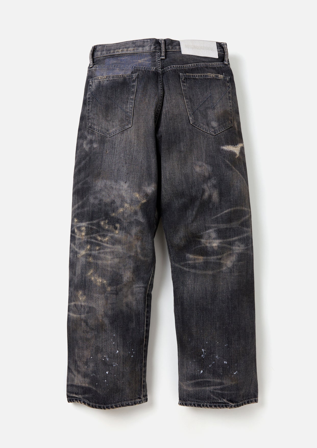 neighborhood SAVAGE DENIM DP WIDE PANTS - consultorioporhora.com.br