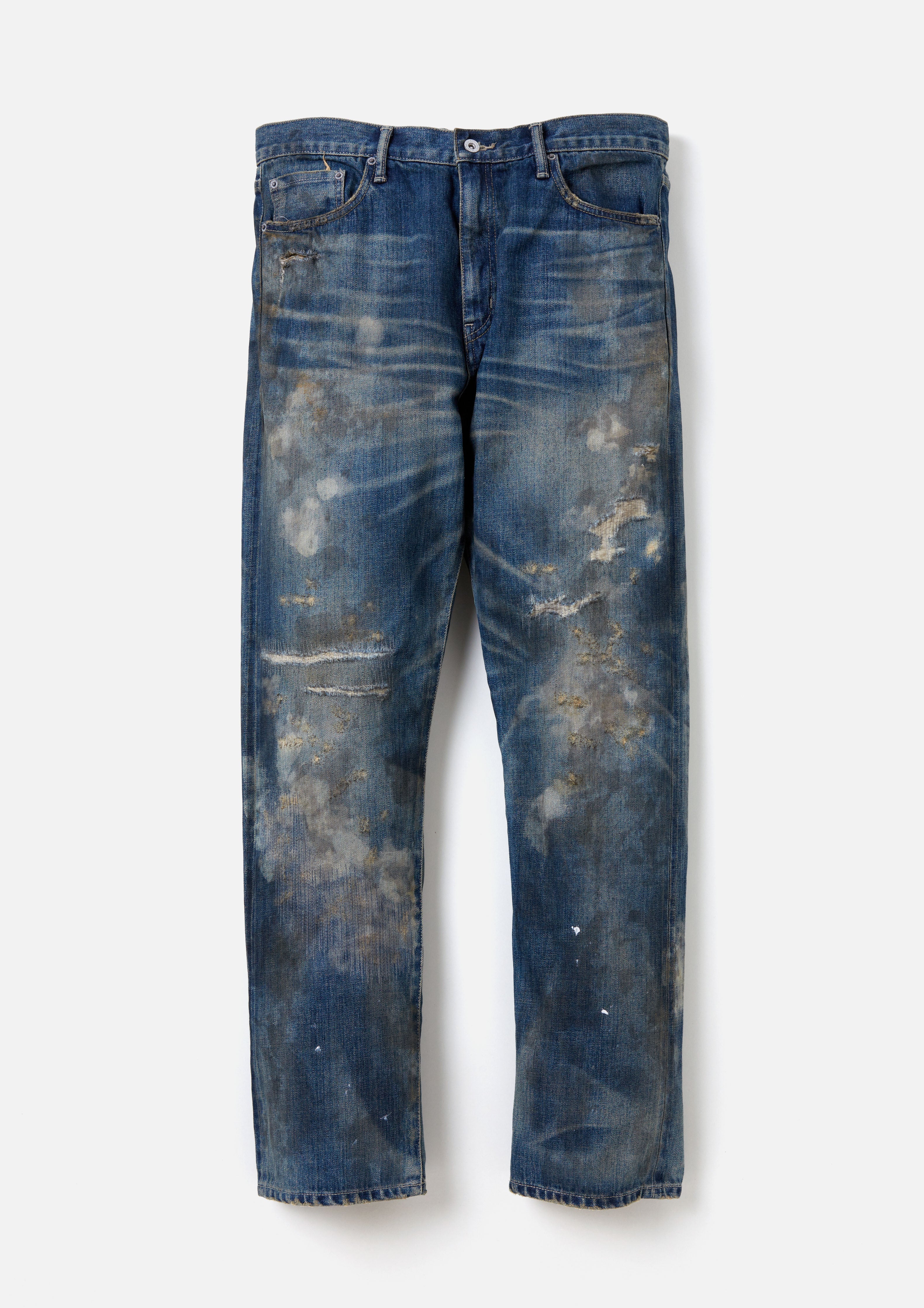 SAVAGE DENIM DP MID PANTS