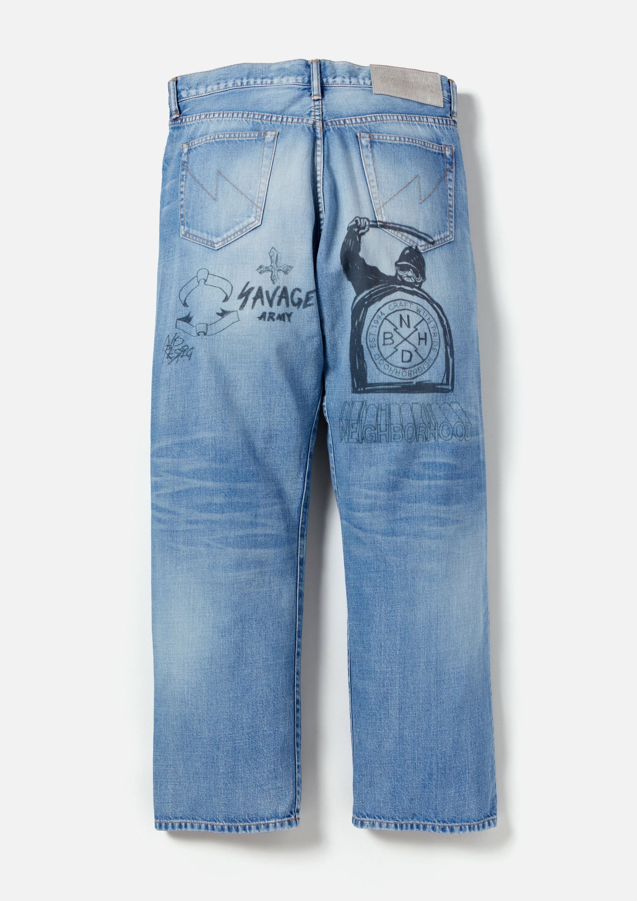 ネイバーフッド neighborhood FADE DENIM pants L