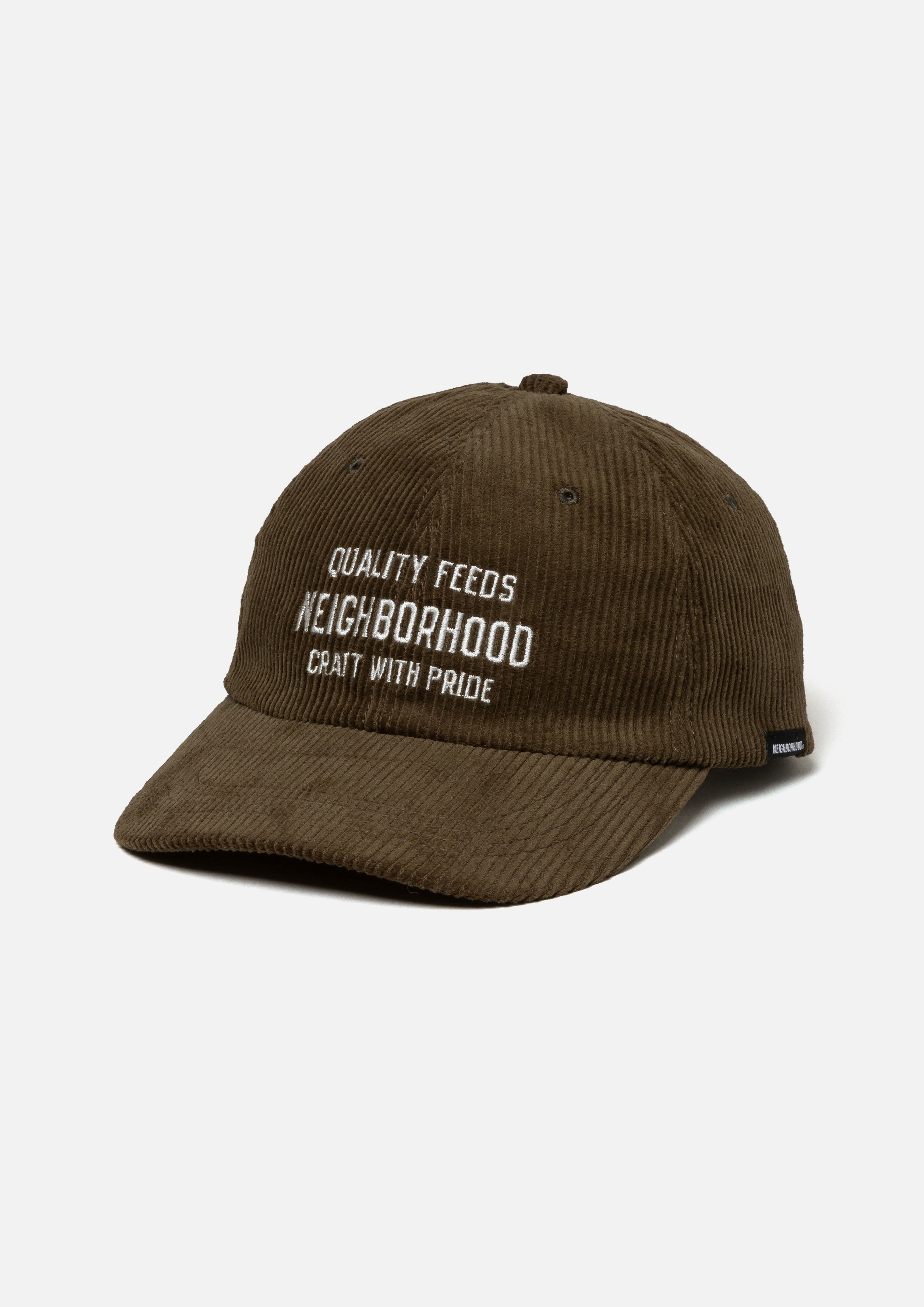 帽子 NEIGHBOR HOOD 24SS DAD CAP 241YGNH-HT03 NEIGHBORHOOD◇24SS/DAT CAP/FREE/コットン/BLK/メンズ/241YGNH-HT03