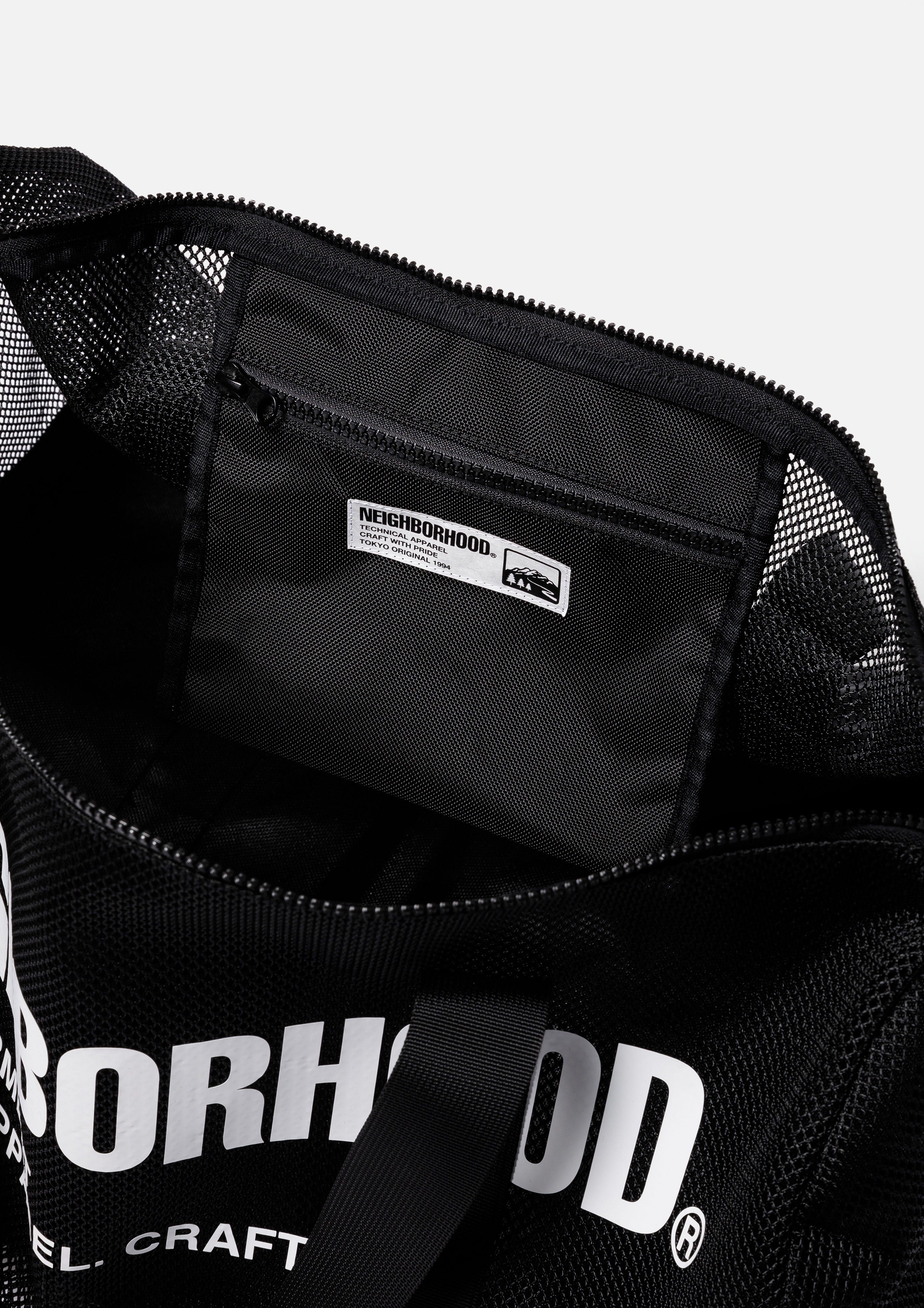 MESH BOSTON BAG