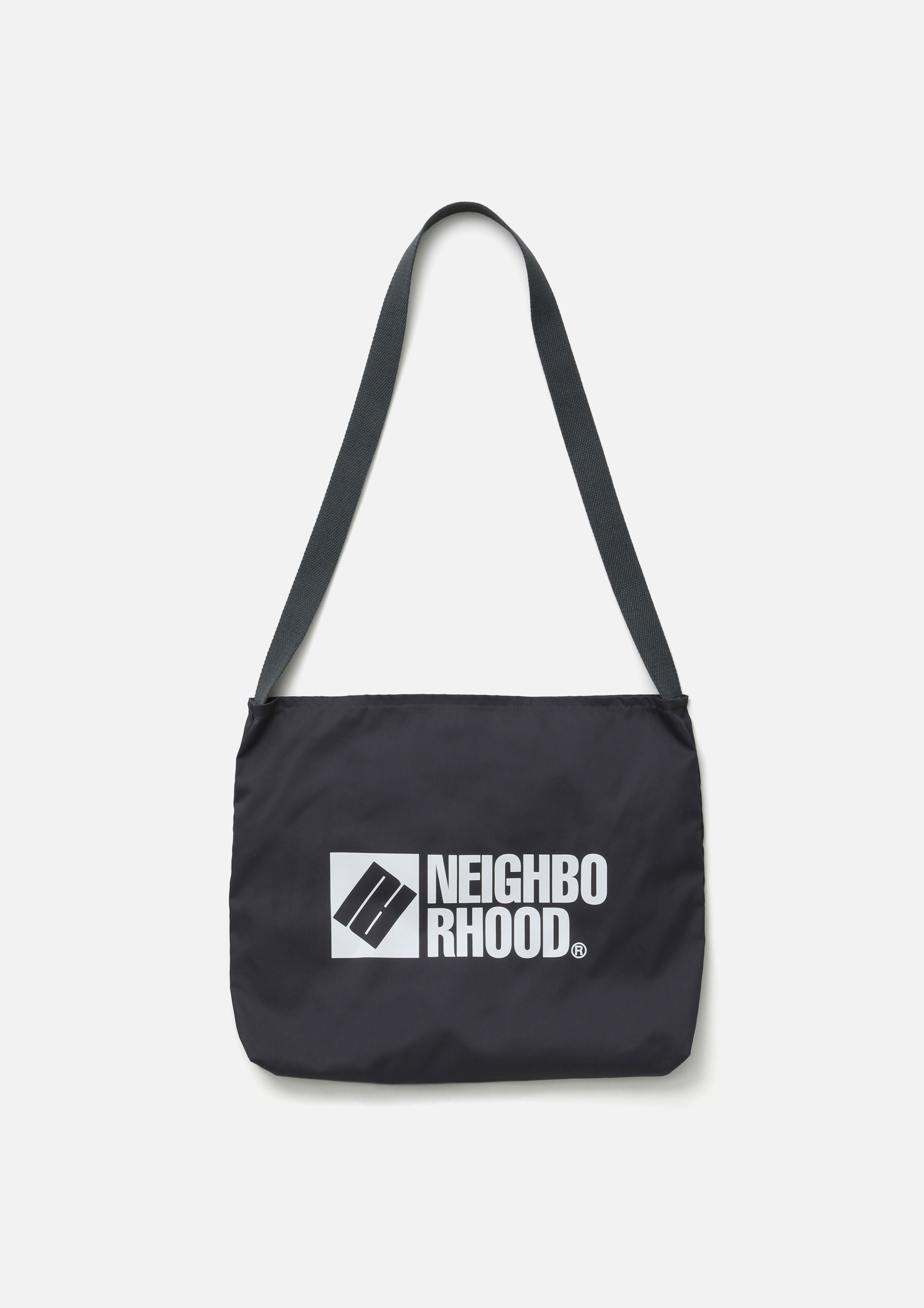 【極美品】NEIGHBORHOOD ボディバッグ 黒 バッグ LOGO SHOULDER BAG 251MYNHーCG02