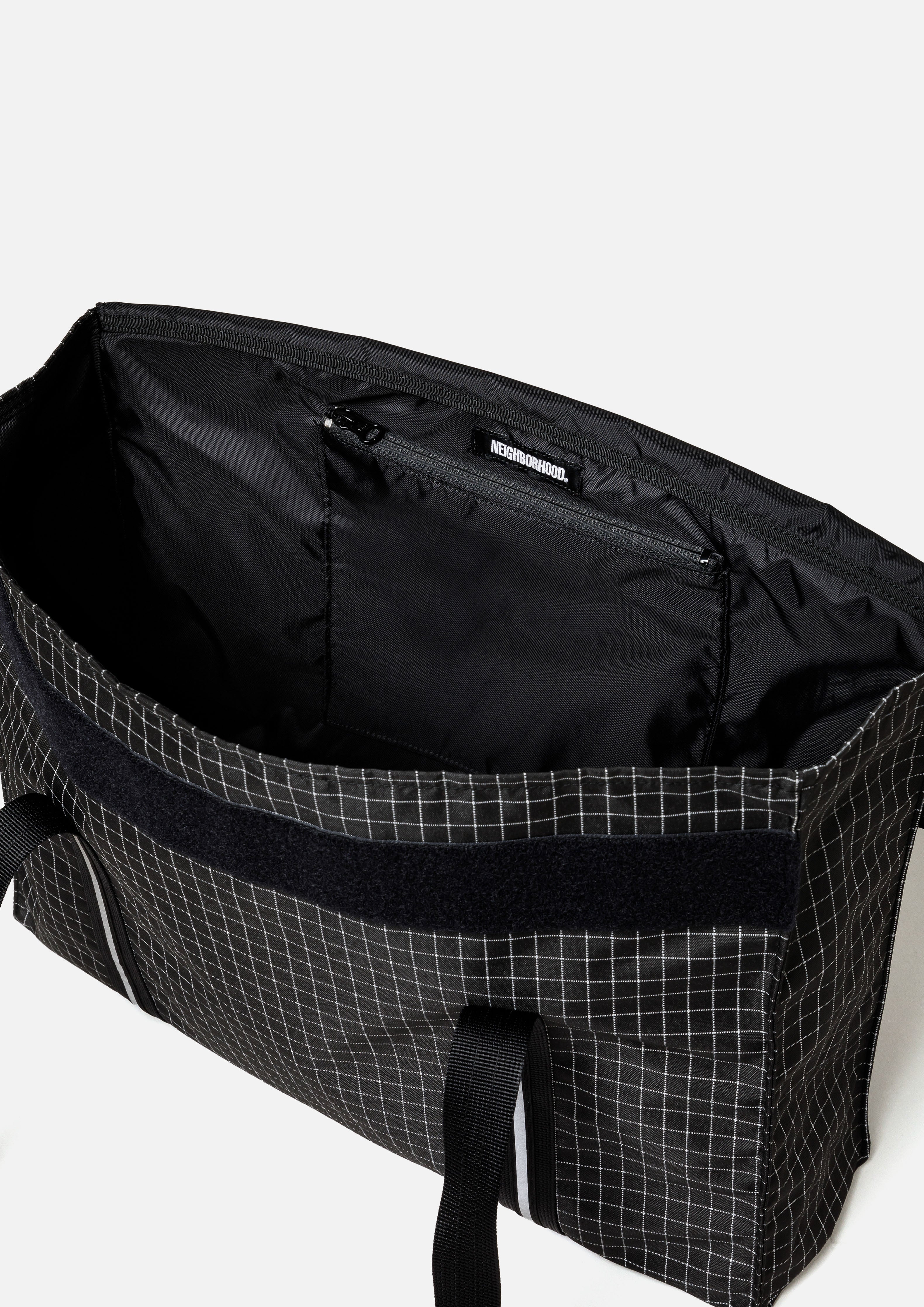 REFLECTIVE FLAP TOTE BAG