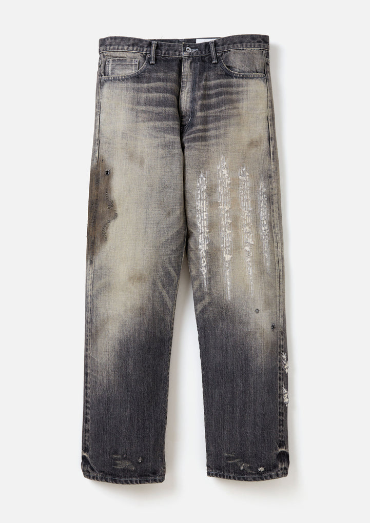 NH X CLOT . SAVAGE DENIM DP BASIC PANTS