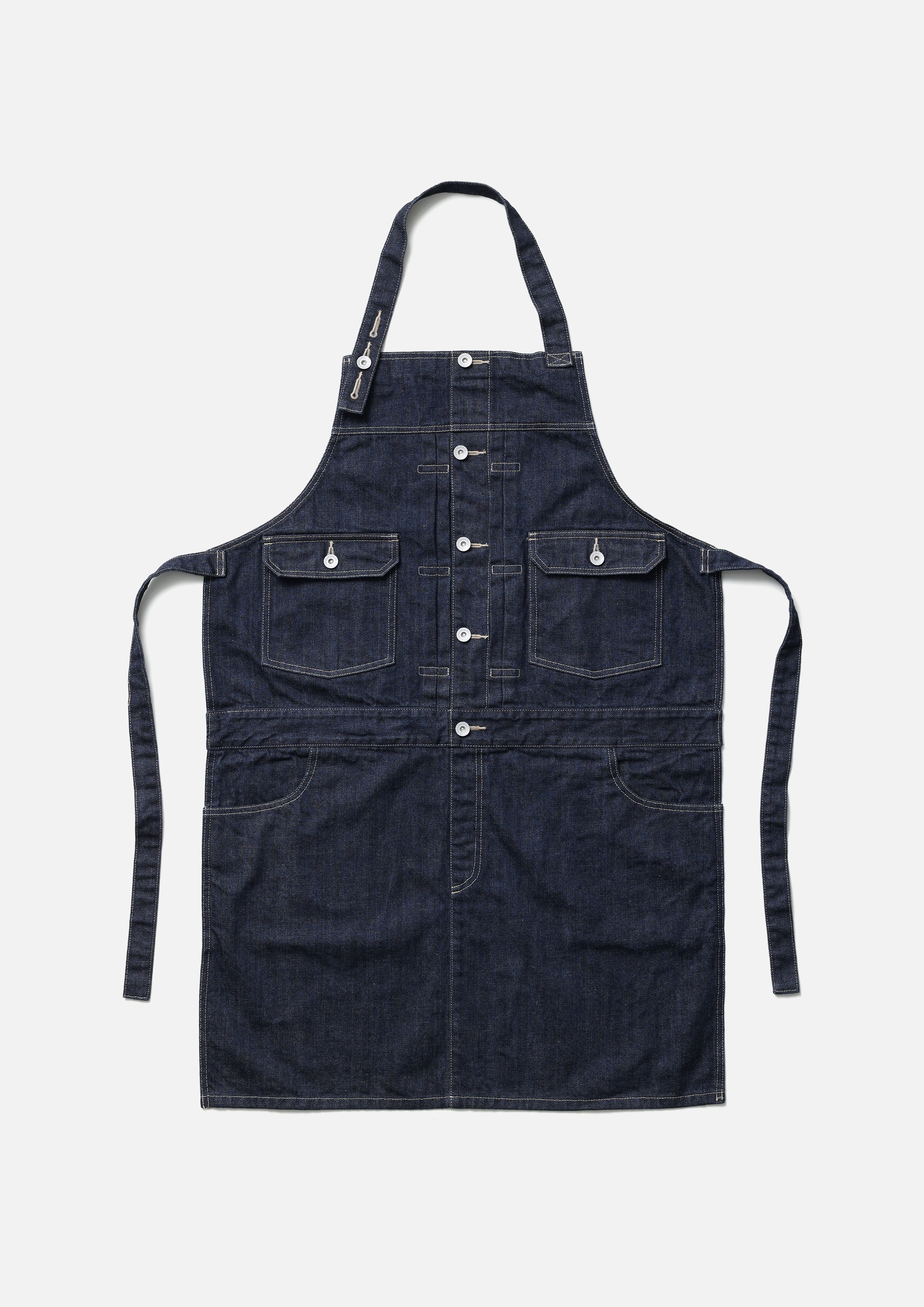 NEIGHBORHOOD DENIM APRON エプロン LOGO DENIM APRON