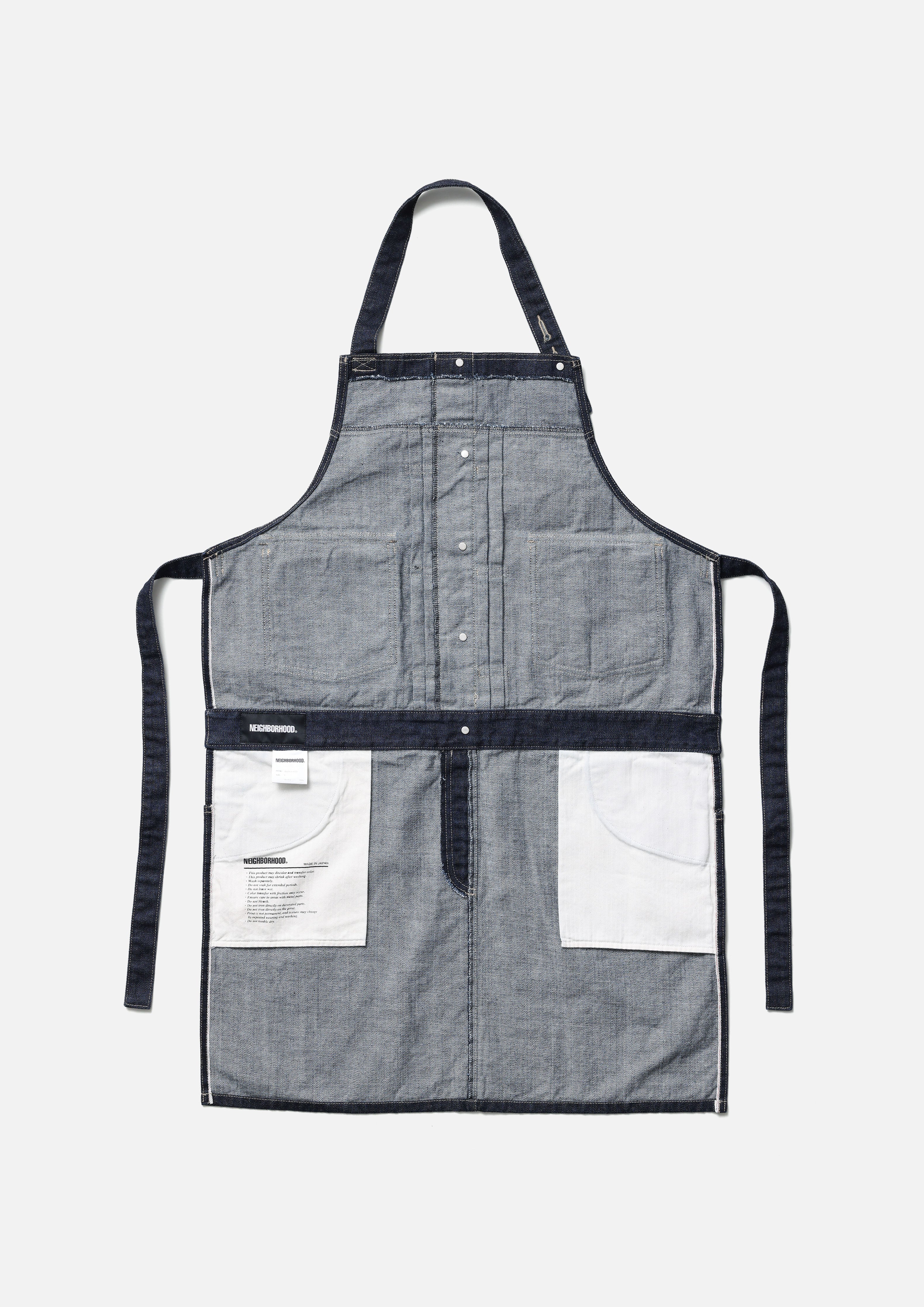 NEIGHBORHOOD DENIM APRON デニムエプロン BLACK DENIM APRON
