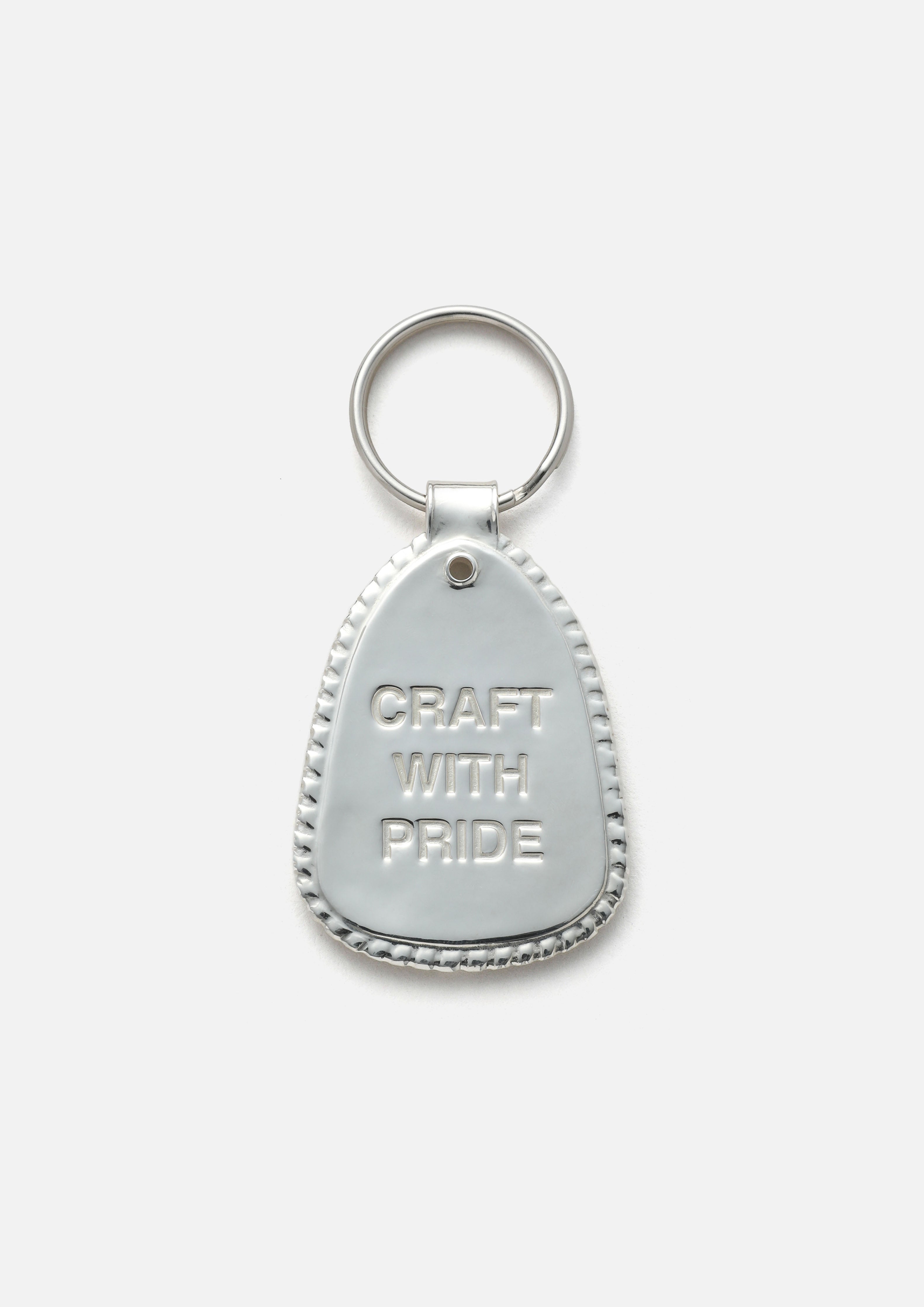 SILVER ADVERTISING KEYHOLDER