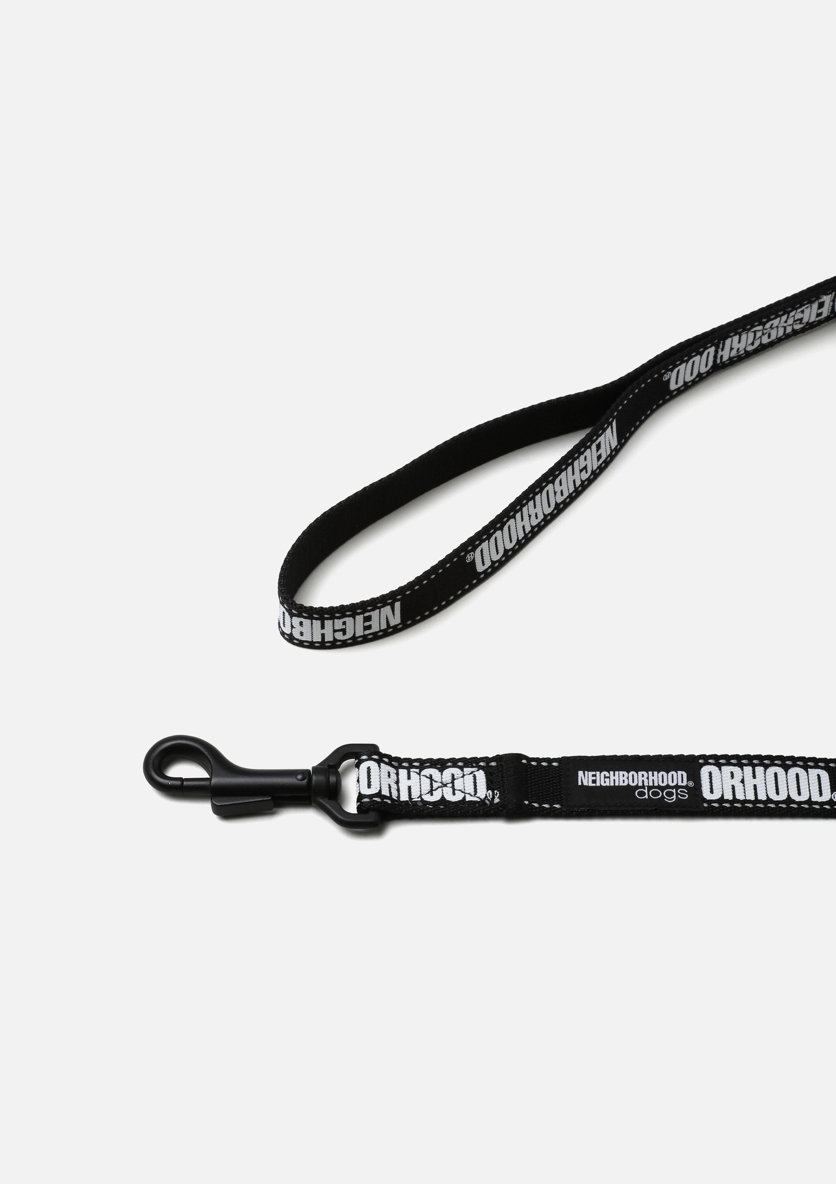 NEIGHBORHOOD DOG LEASH NARROW BLACK ナロー DOG LEASH NARROW