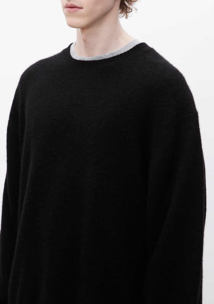 YAK PLAIN SWEATER