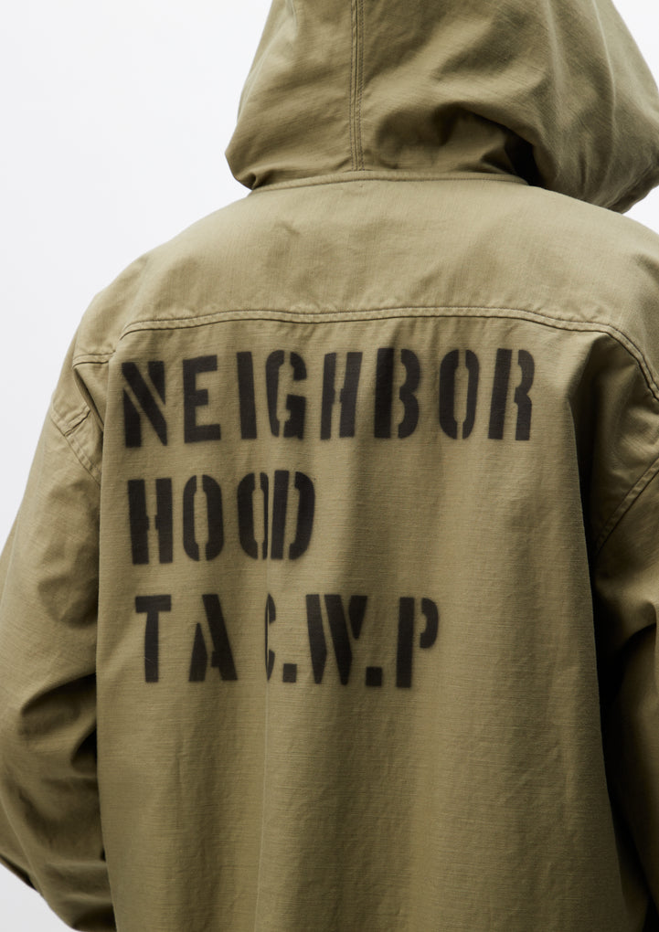 HOODED SHIRT LS