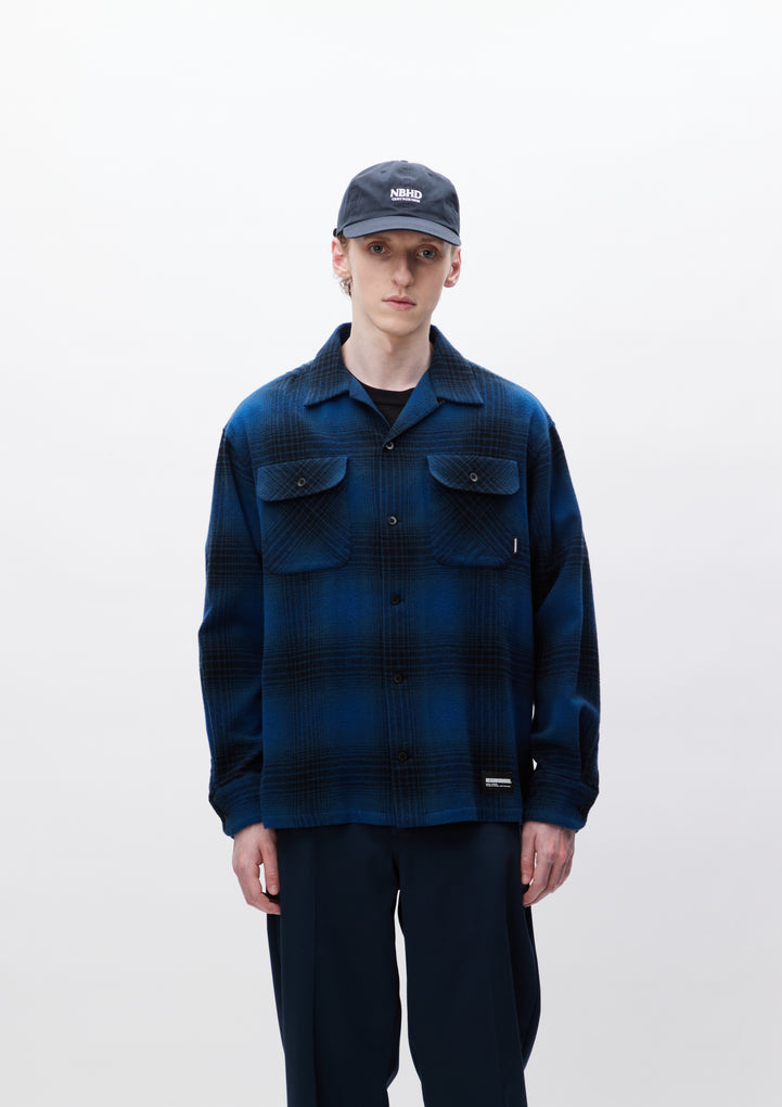 WOOL HOMBRE CHECK SHIRT LS