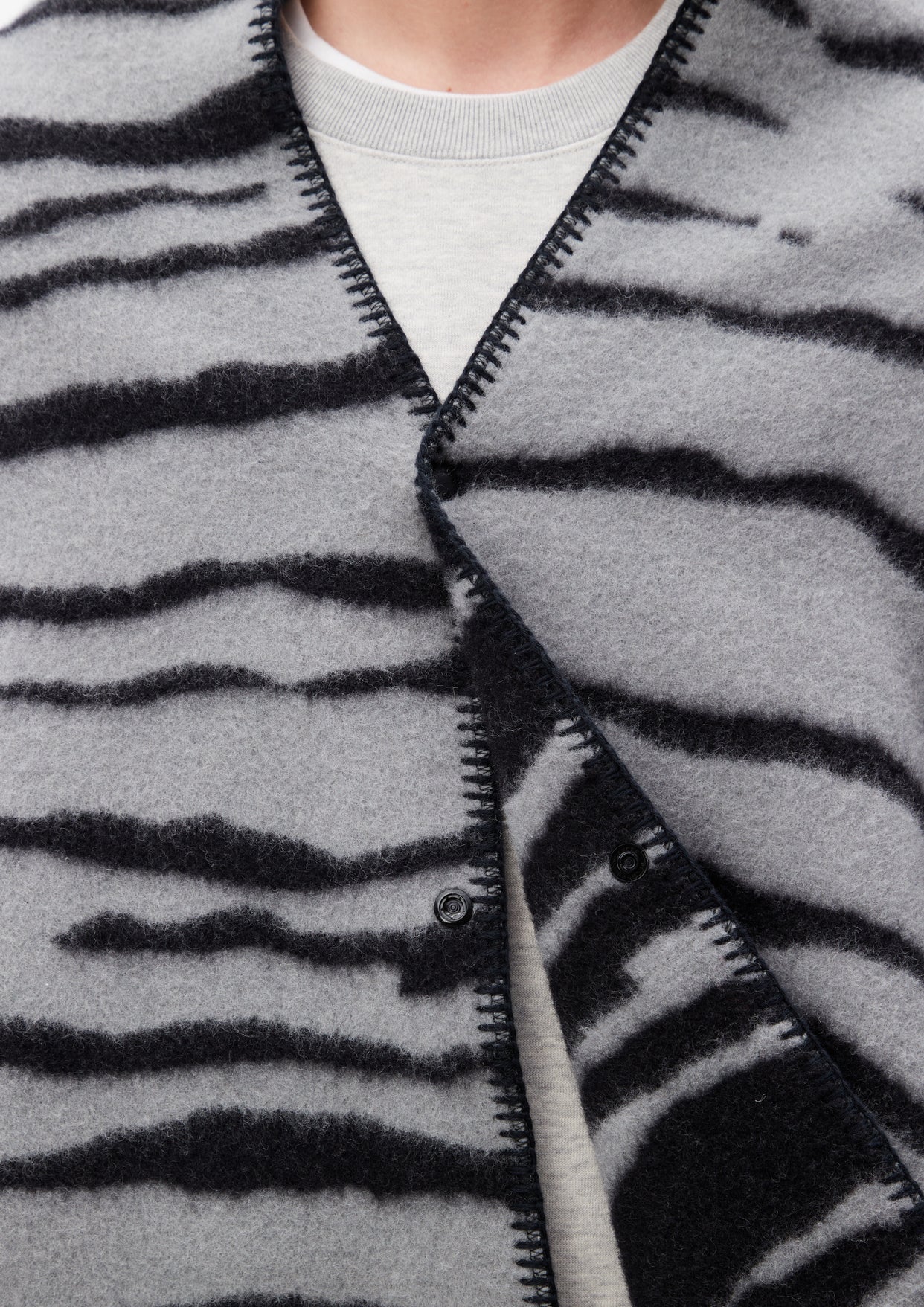 NH X NANGA . TIGER PATTERN WOOL BLANKET