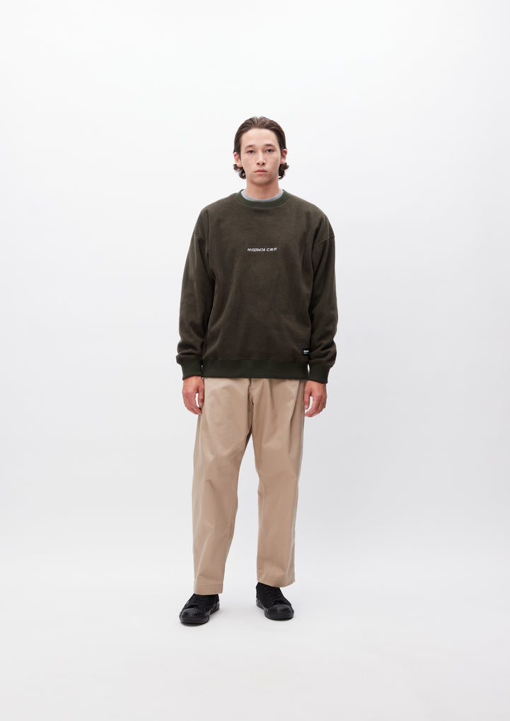 FLEECE CREWNECK LS