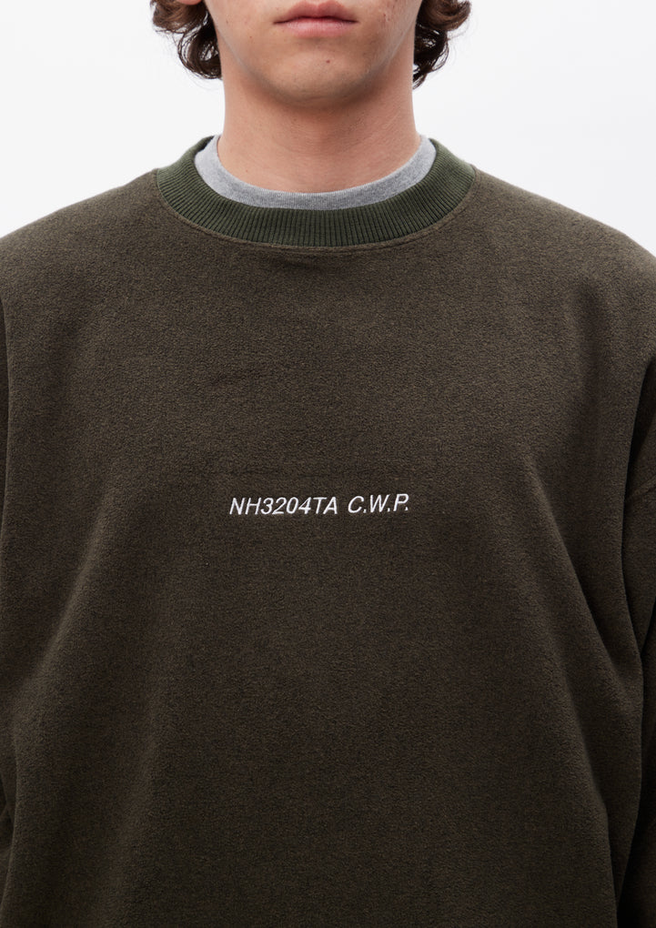 FLEECE CREWNECK LS