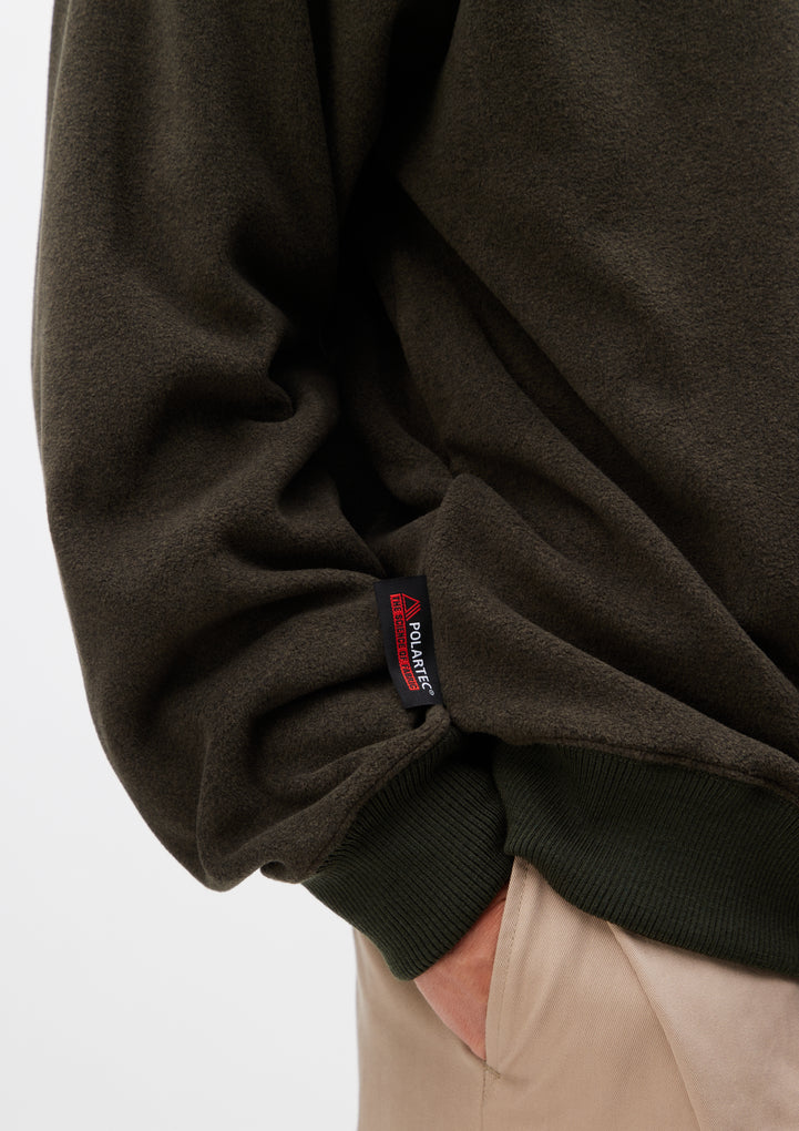 FLEECE CREWNECK LS