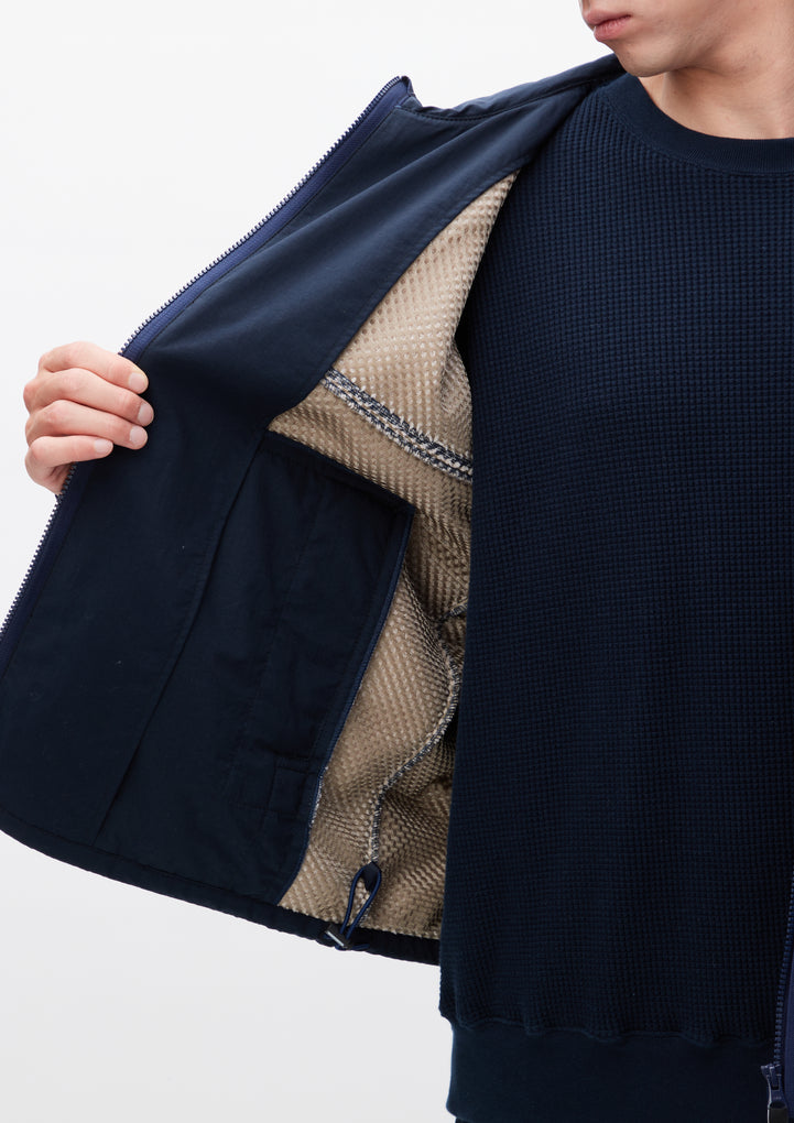 BANDANA PATTERN FLEECE JACKET