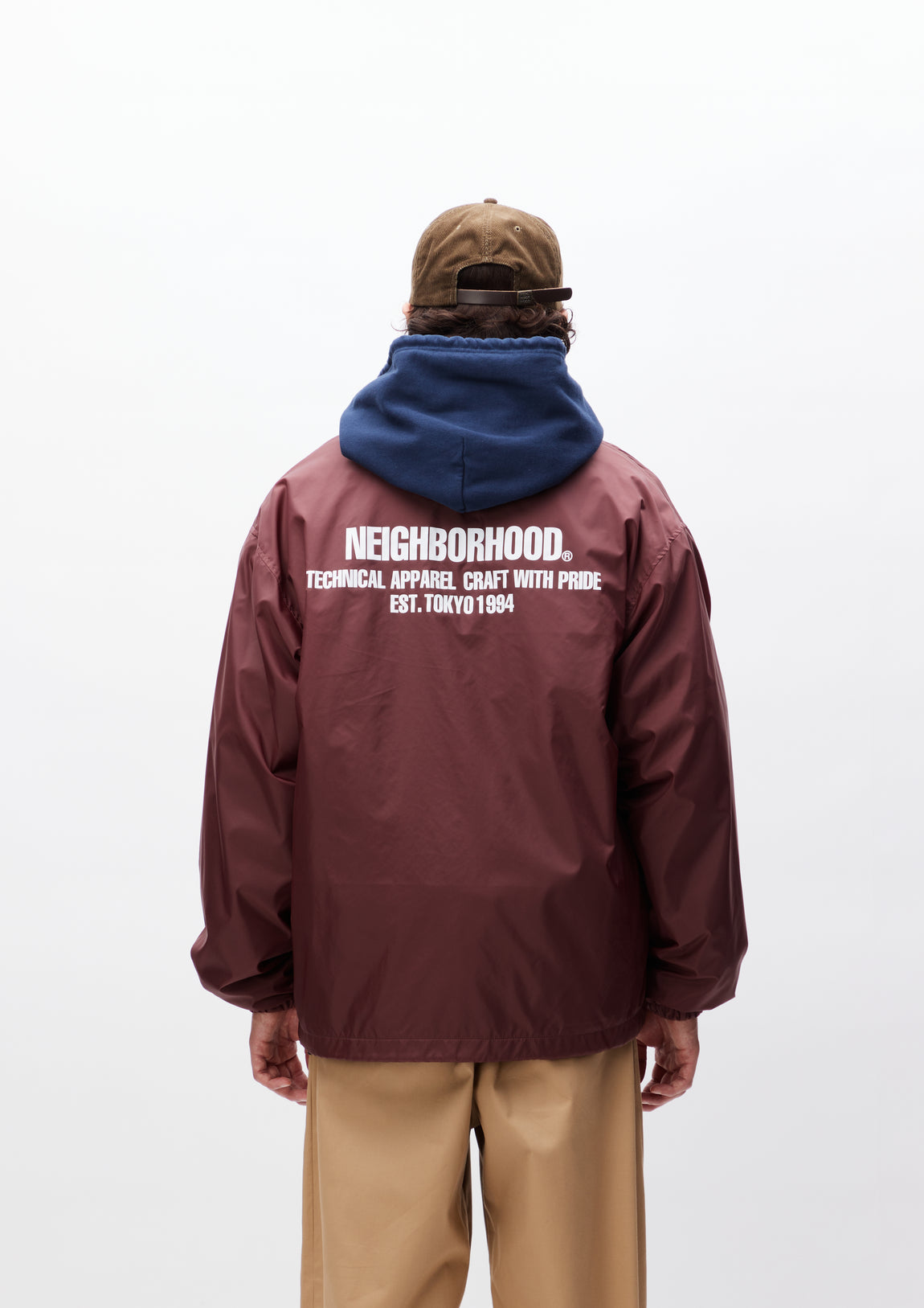 新品 L 黒 NEIGHBORHOOD WINDBREAKER JACKET