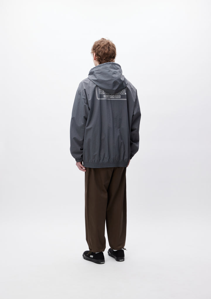 ZIP UP HOODED JACKET