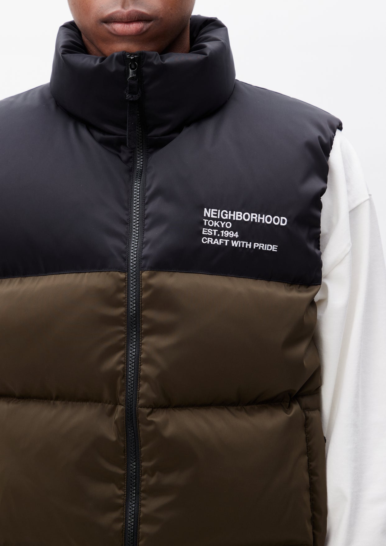 CLASSIC DOWN VEST NEIGHBORHOOD ダウンベスト　L