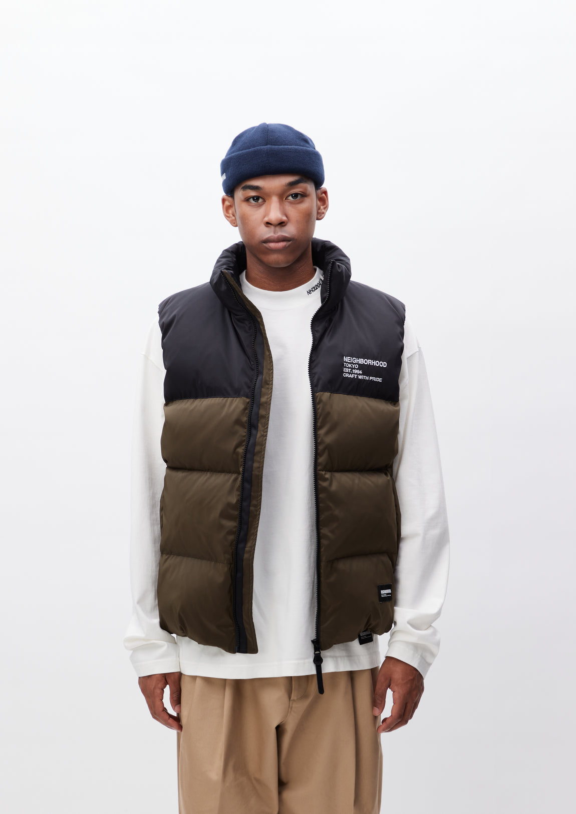 neighborhood MIL DOWN/C-VEST S ダウンベスト