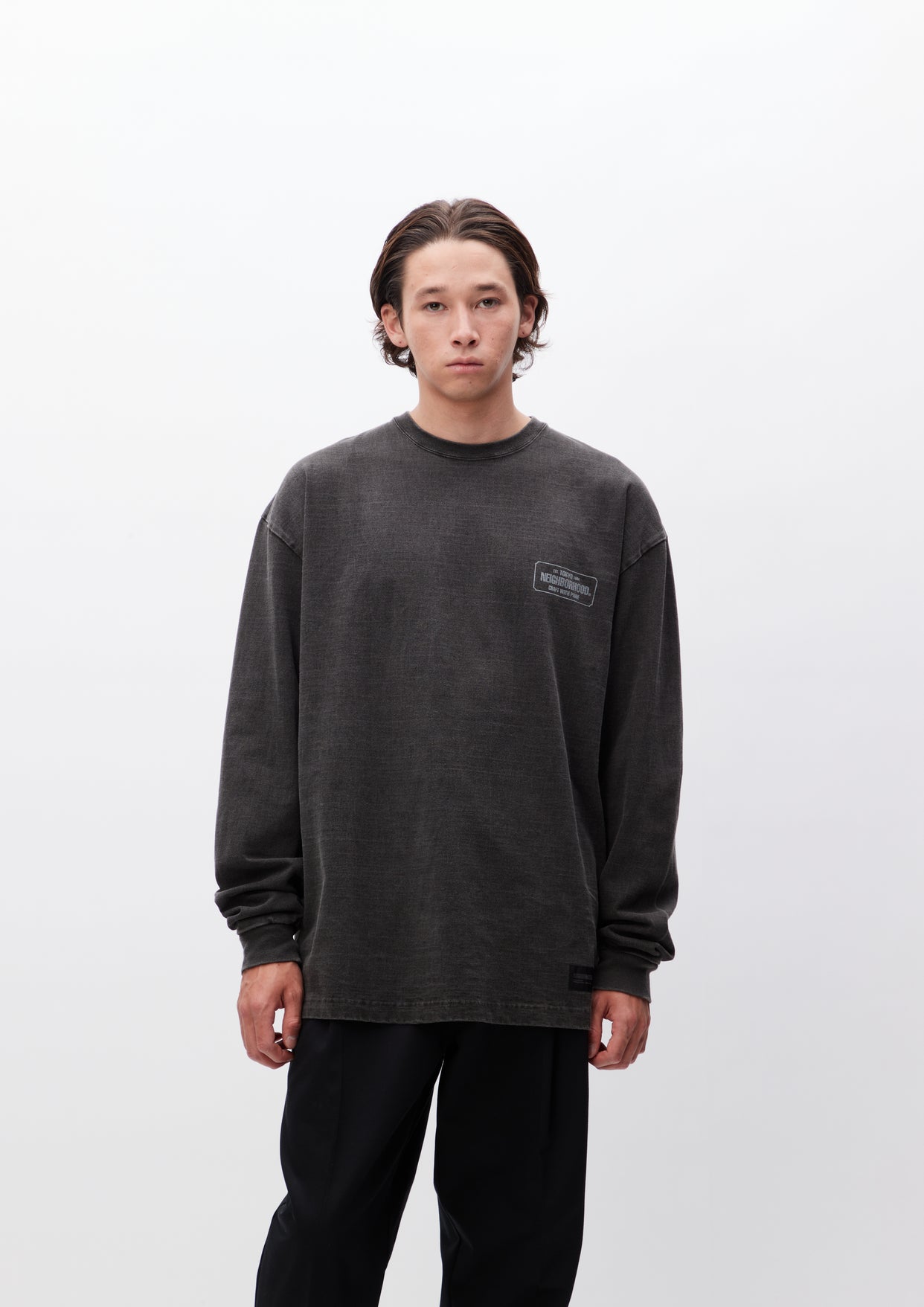 NEIGHBORHOOD PIGMENT DYED SWEATSHIRT   L