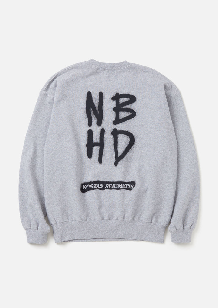 NH X Schott X KOSTAS SEREMETIS . SWEATSHIRT LS