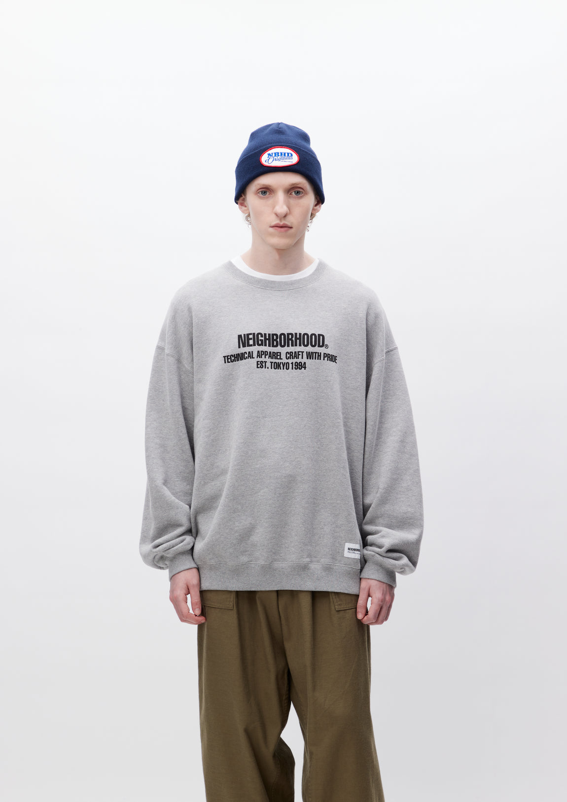 NEIGHBORHOOD DESIGN SWEATSHIRT LS-1