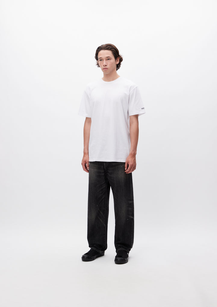 WASHED DENIM DP BASIC PANTS