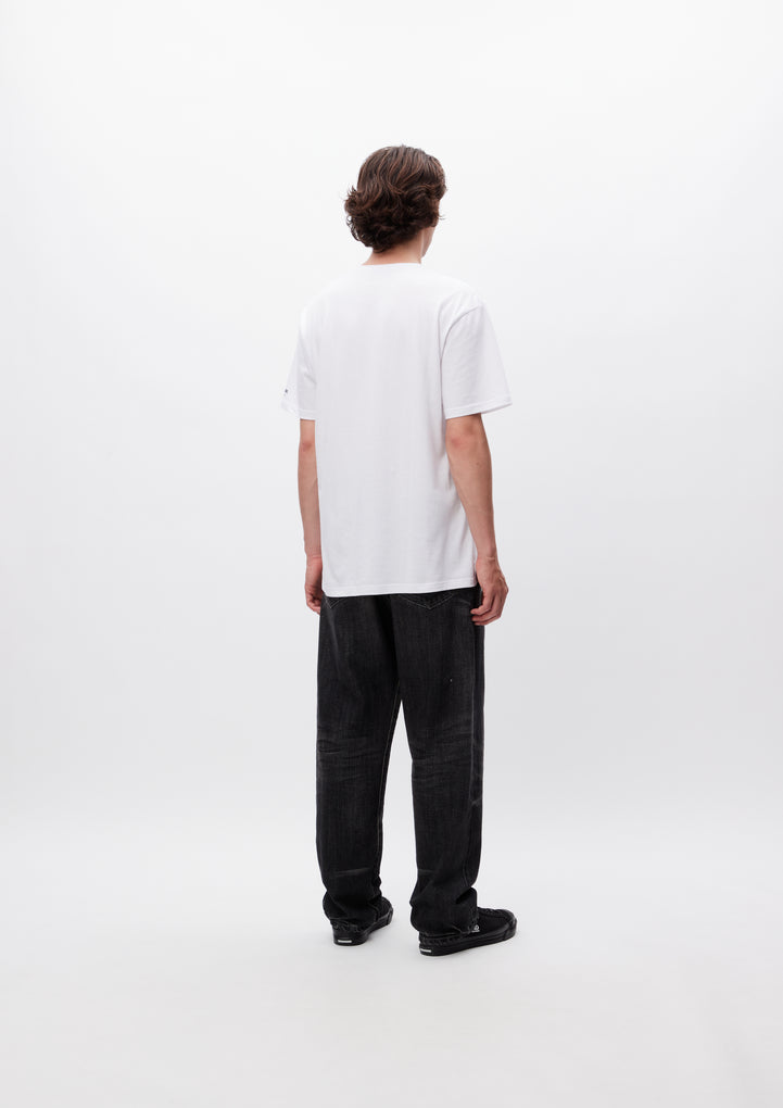 WASHED DENIM DP BASIC PANTS