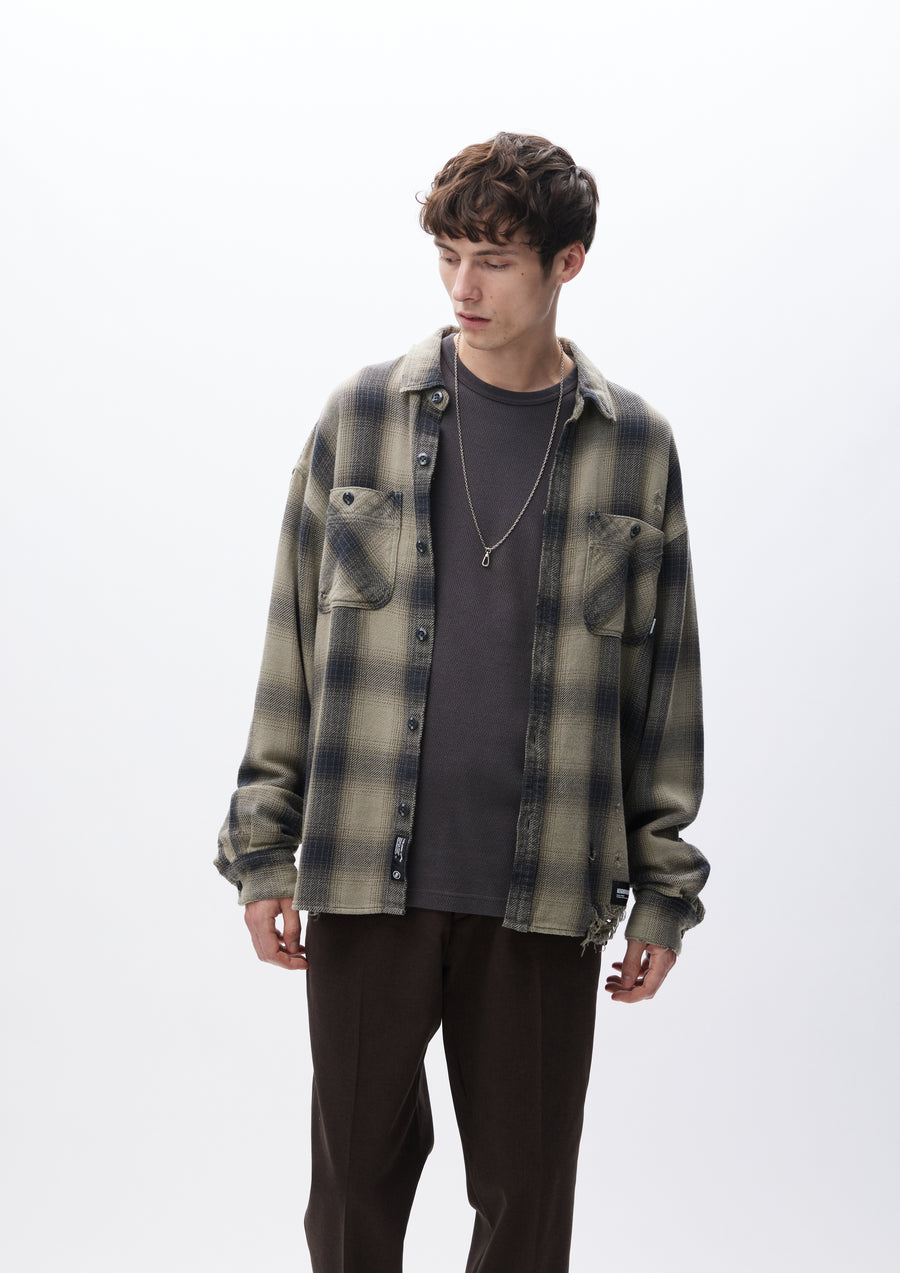 SAVAGE BLOCK HOMBRE CHECK SHIRT LS