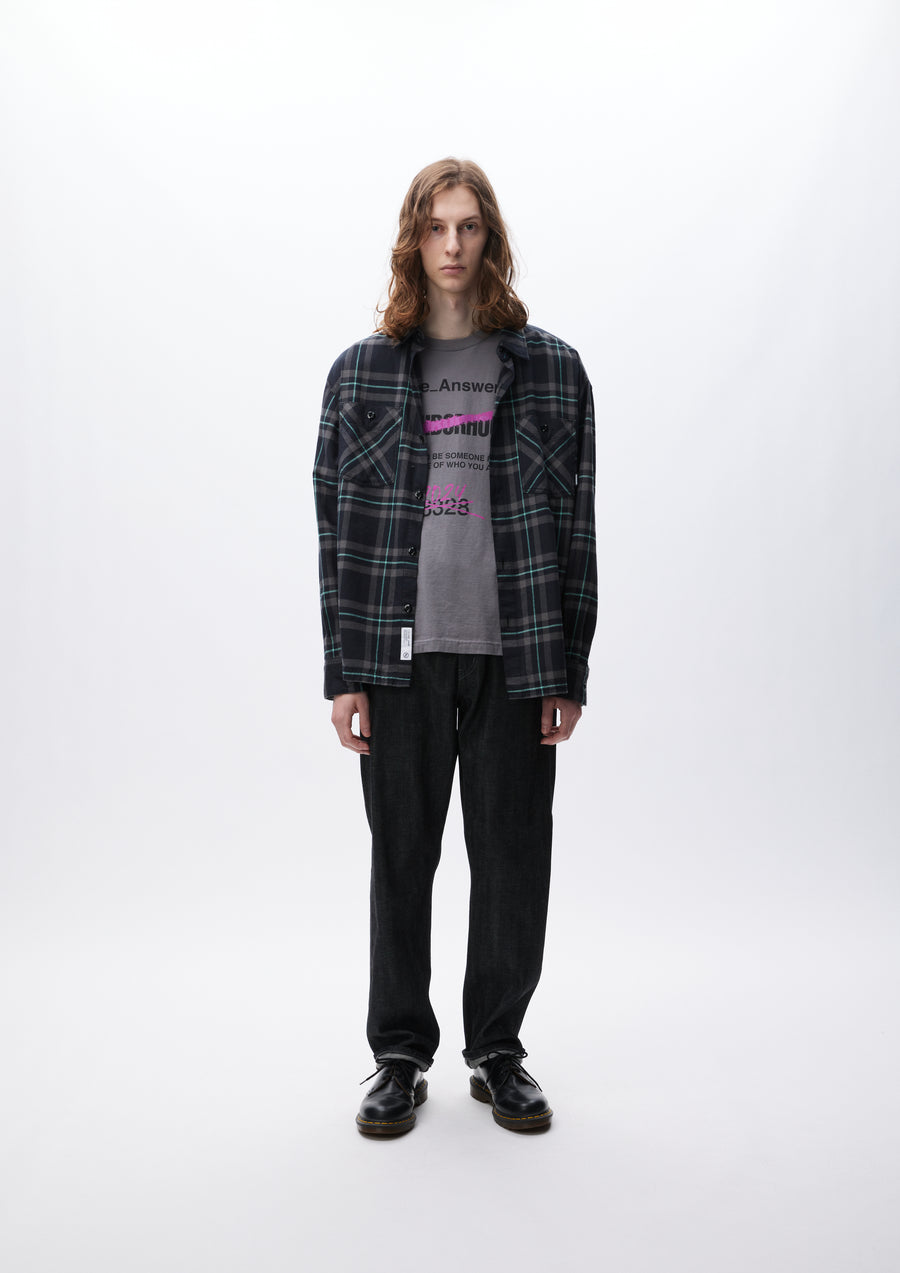 TARTAN CHECK SHIRT LS