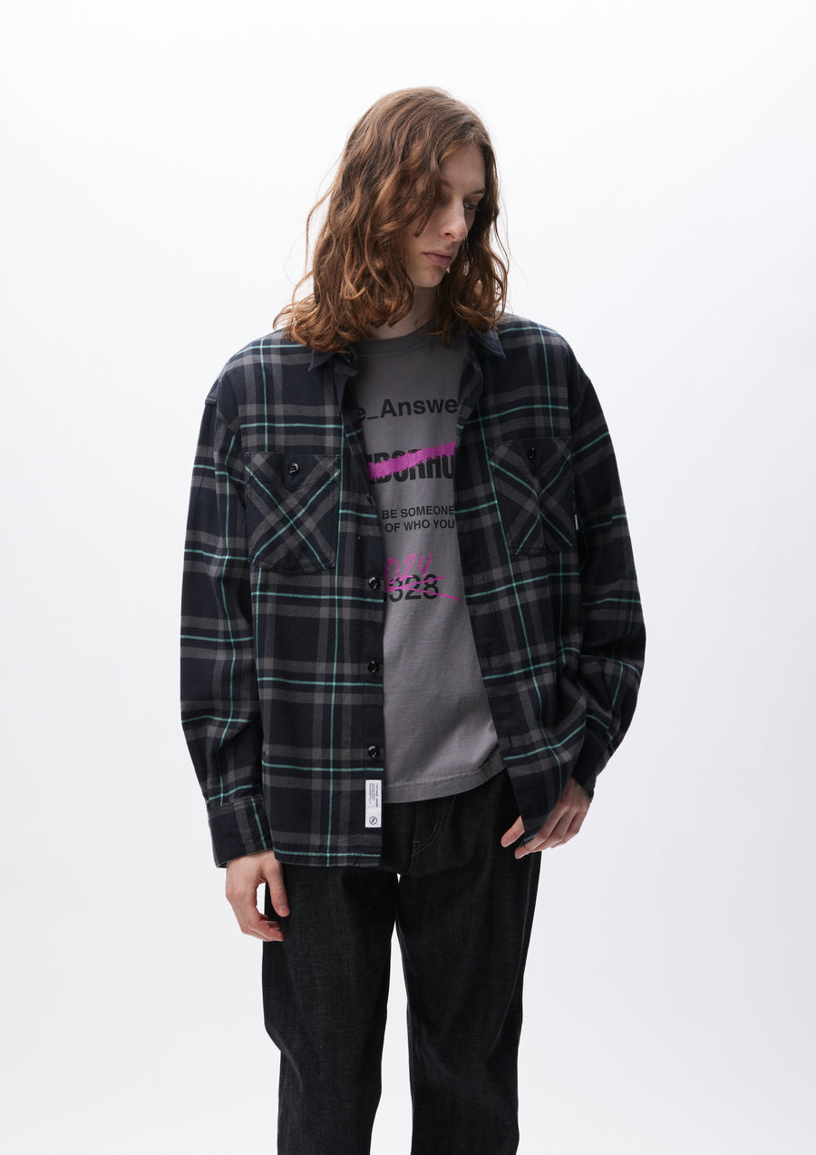 TARTAN CHECK SHIRT LS