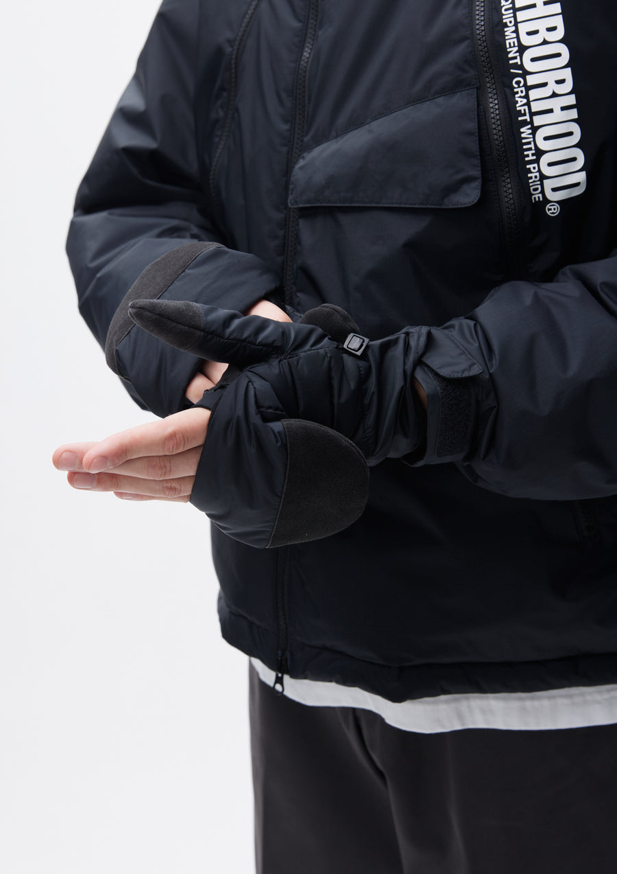 Mサイズ】NEIGHBORHOOD X NANGA 悪かろ ミトングローブ 黒