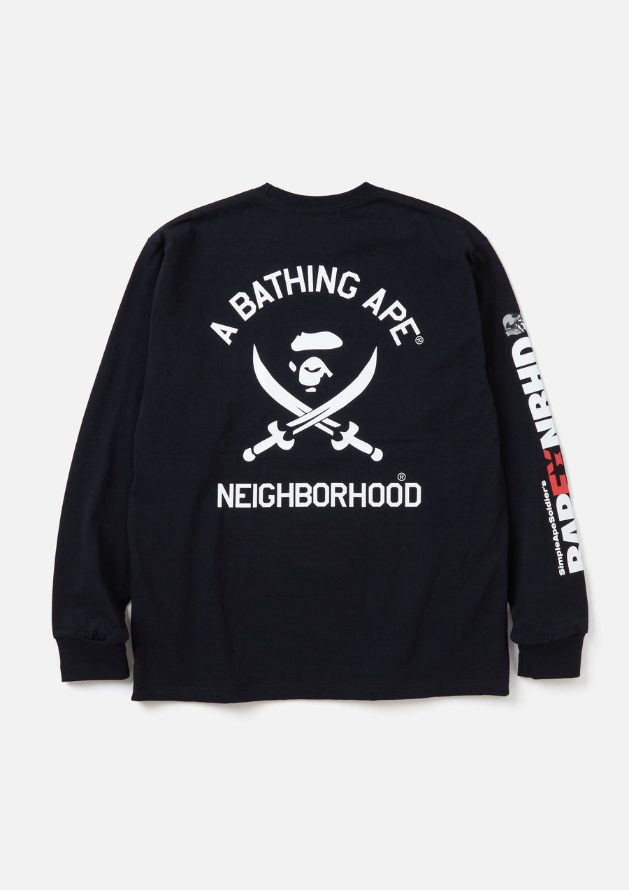 BAPE X NBHD - L/S TEE