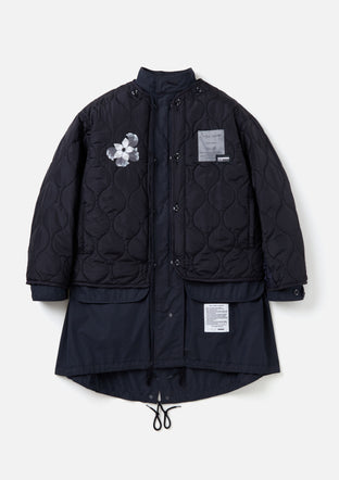 neighborhood fishtail/c-coat サイズS NEIGHBORHOOD ネイバーフッド 22SS FISHTAIL / C-COAT ジャケット 灰