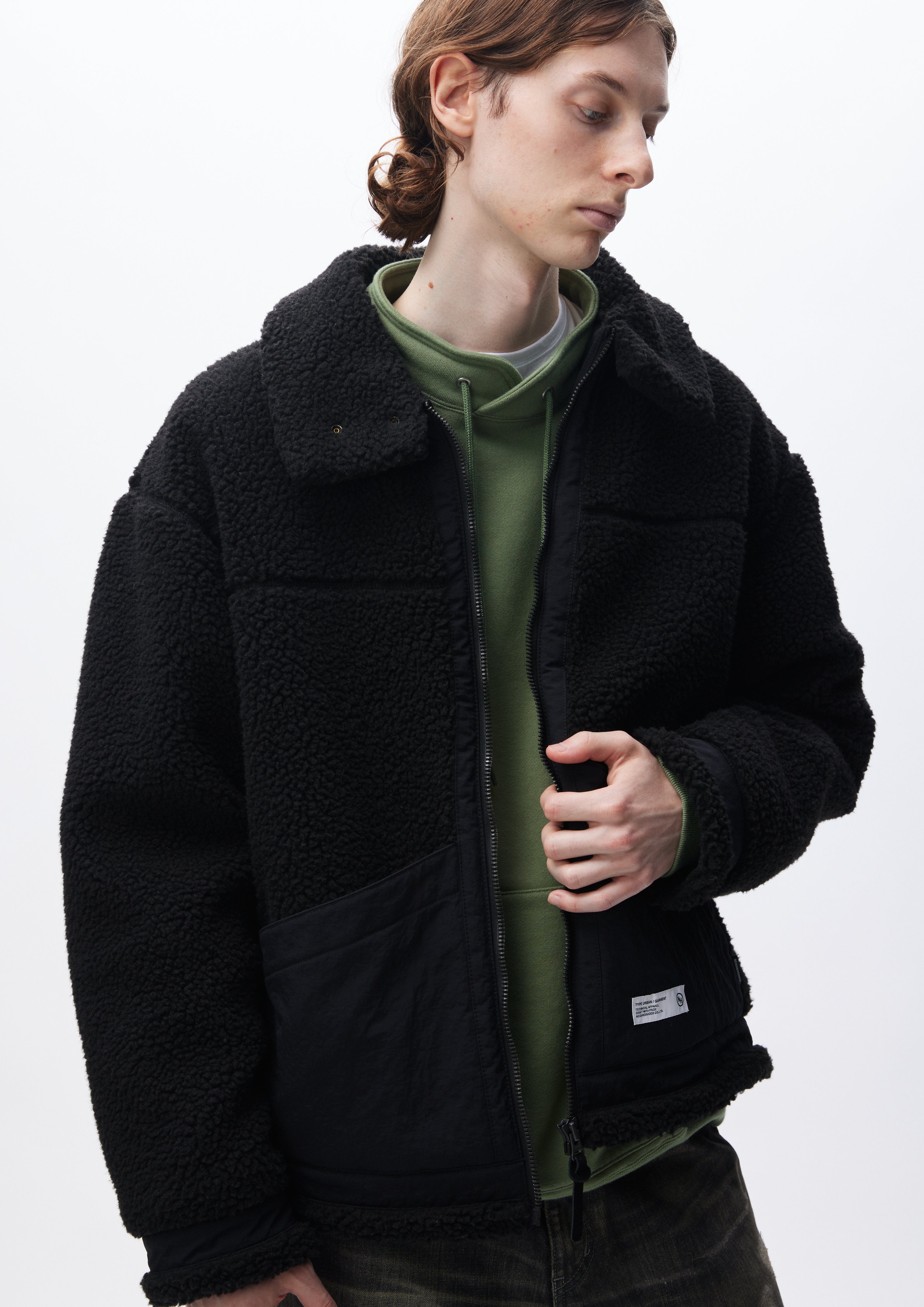 NEIGHBORHOOD FLEECE フリース ボア ma-1 ネイバーフッド