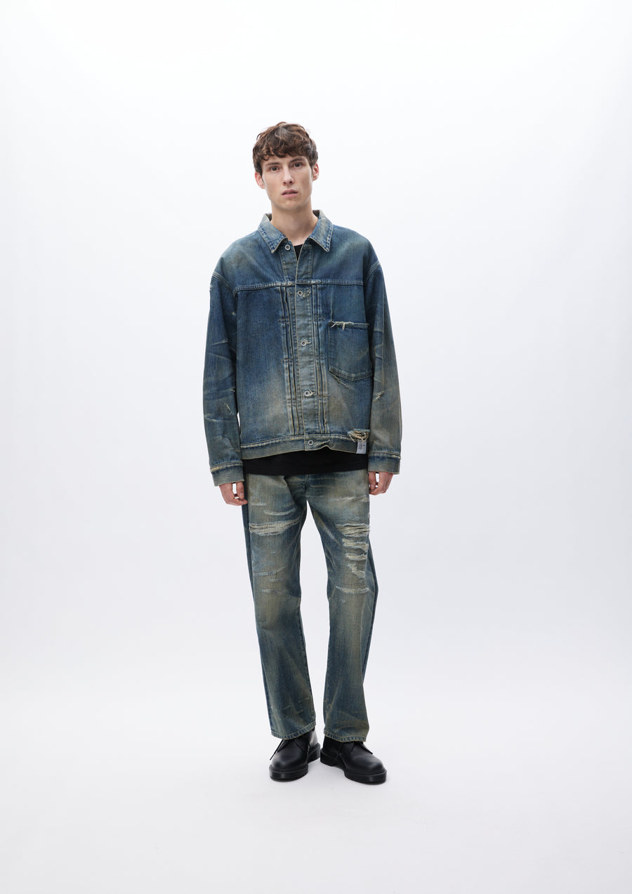 SAVAGE DENIM TYPE-1 JACKET