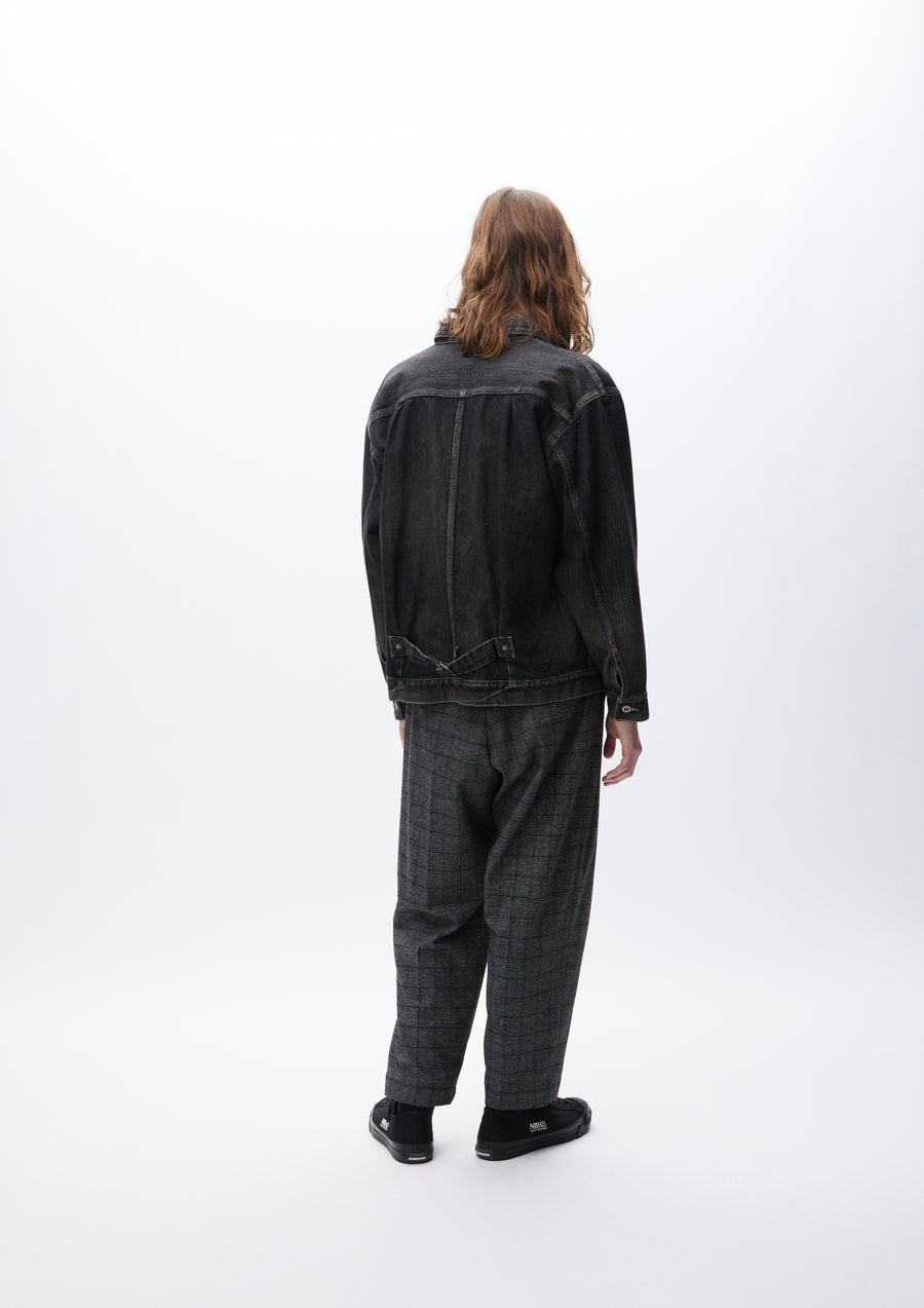 WASHED DENIM TYPE-1 JACKET