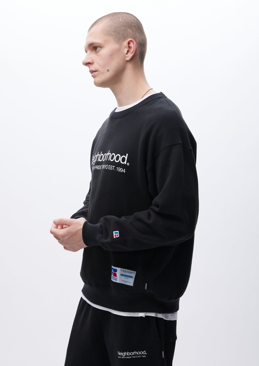 NH X RUSSELL ATHLETIC . SWEAT SHIRT LS