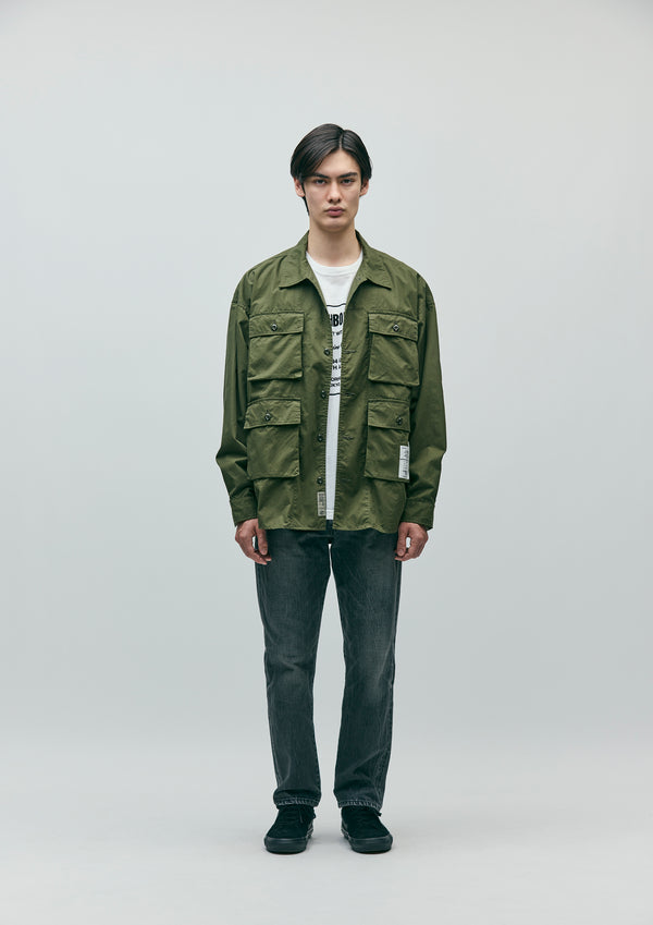 25ss 試着程度 定価5.8万円 NEIGHBORHOOD 加工 ジャケット SS25 LOOK 11
