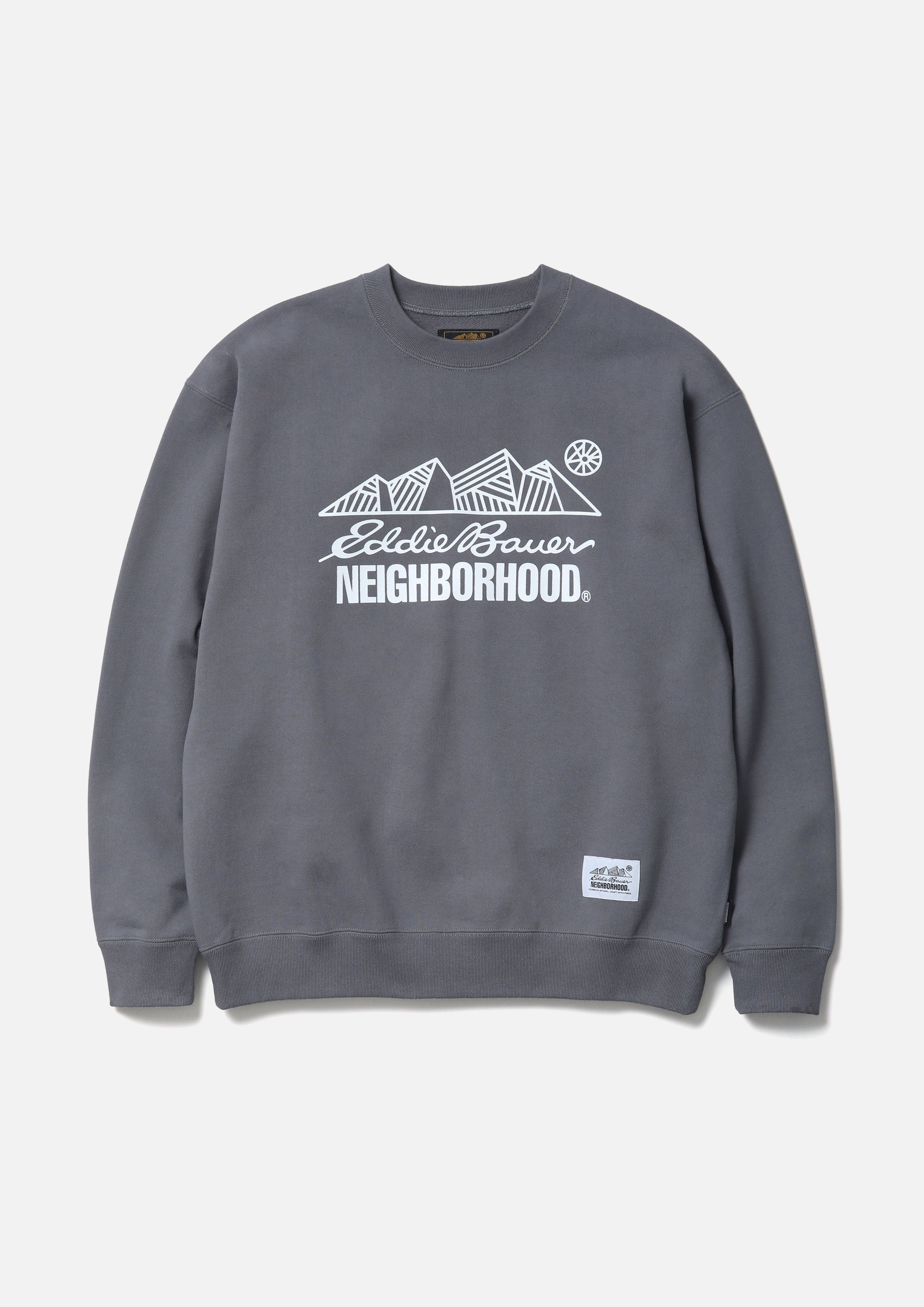 NH X EDDIE BAUER . CLASSIC SWEAT SHIRT LS