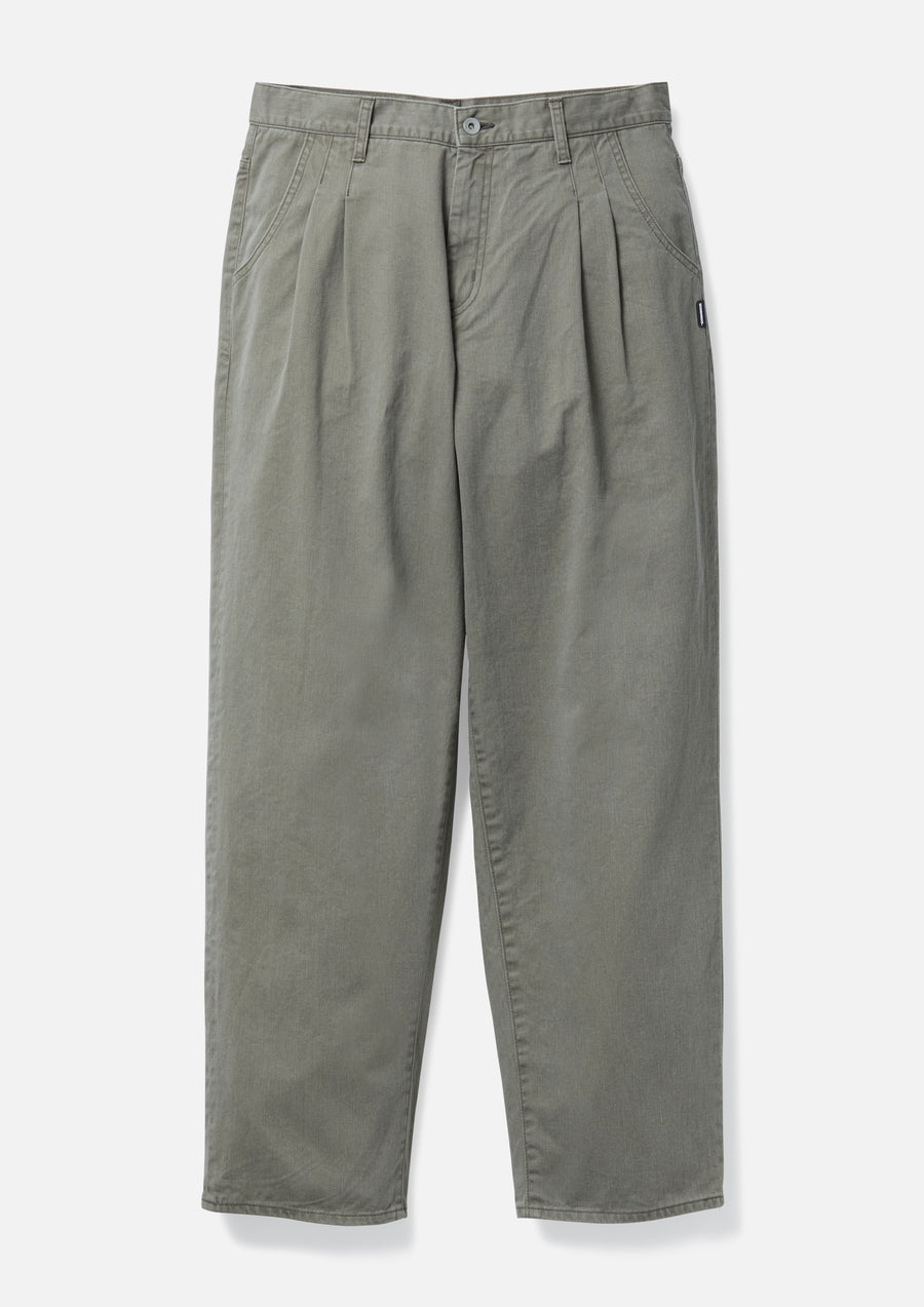 BAGGYSILHOUETTE TWO TUCK PANTS