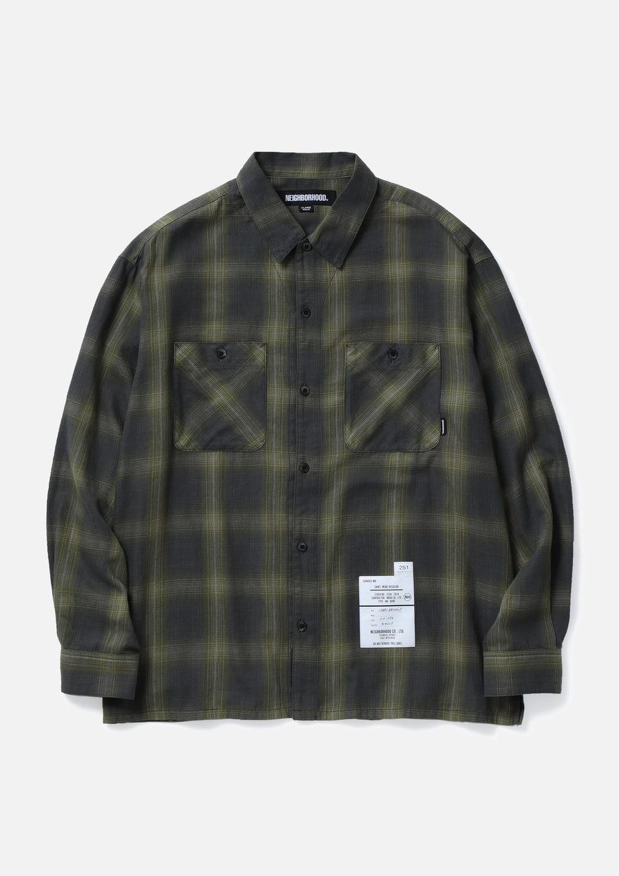 HOMBRE CHECK SHIRT LS